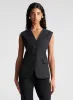 Noa Lace Up Linen Vest sold by A.L.C.