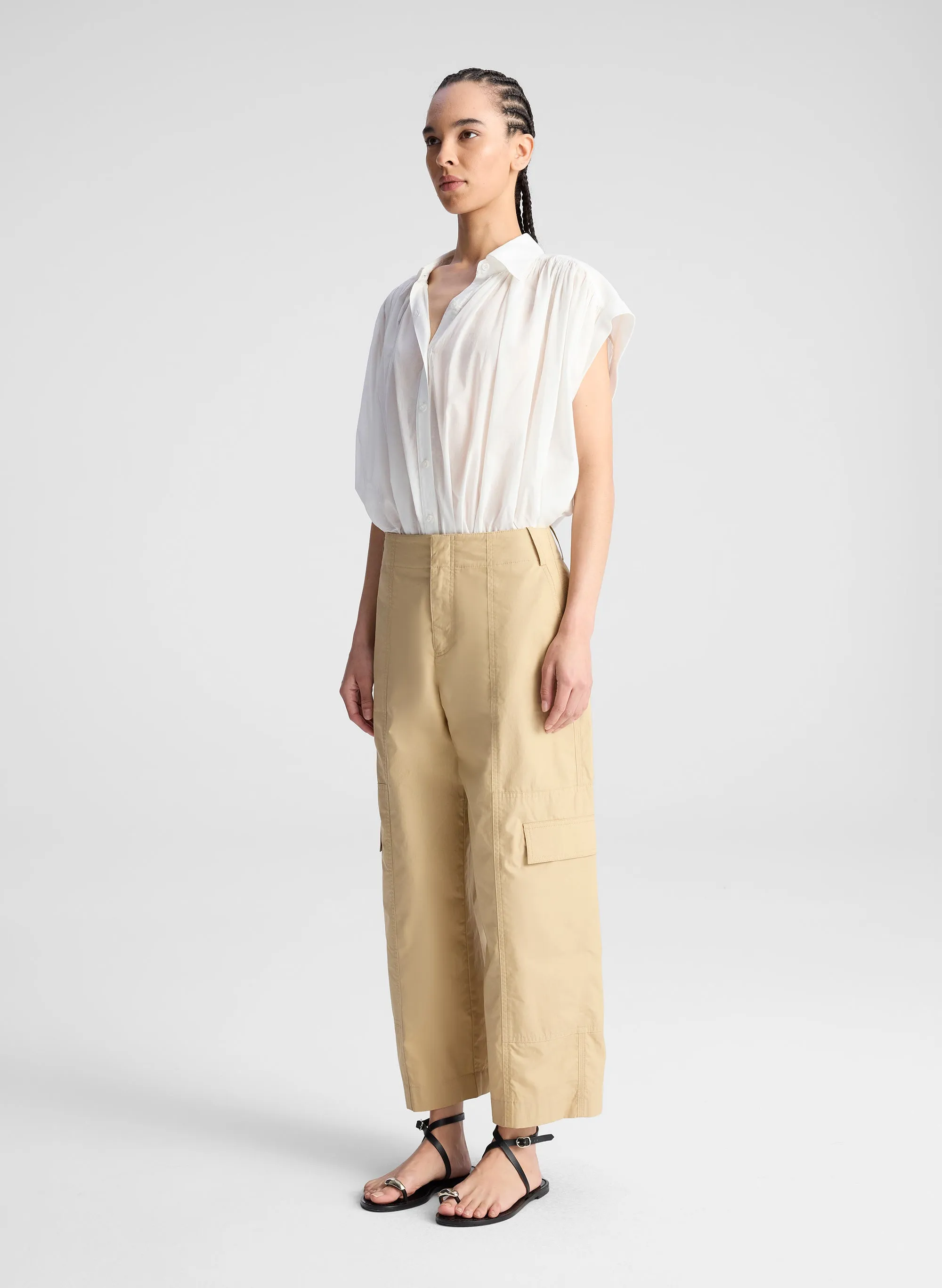 Jonny Cotton Pant sold by A.L.C. product image thumbnail 4