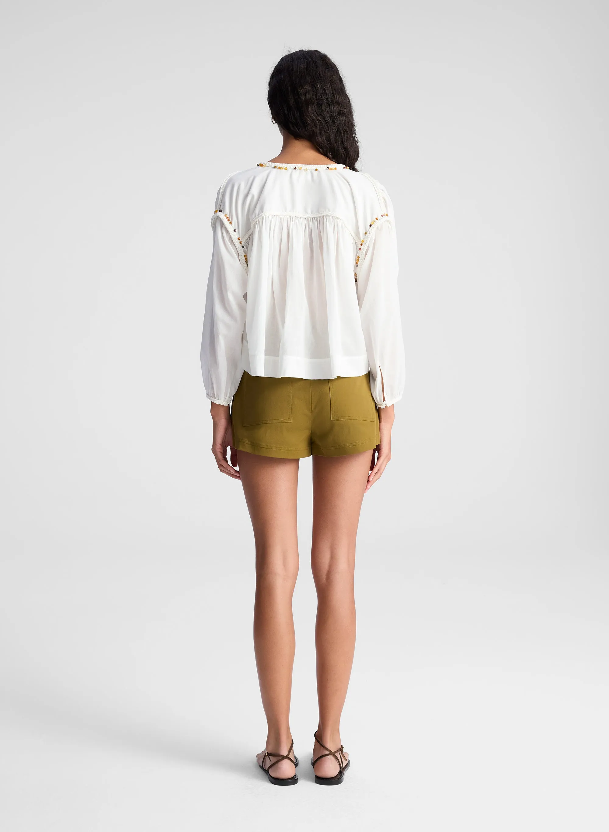 Leon Lace Up Short sold by A.L.C. product image thumbnail 5