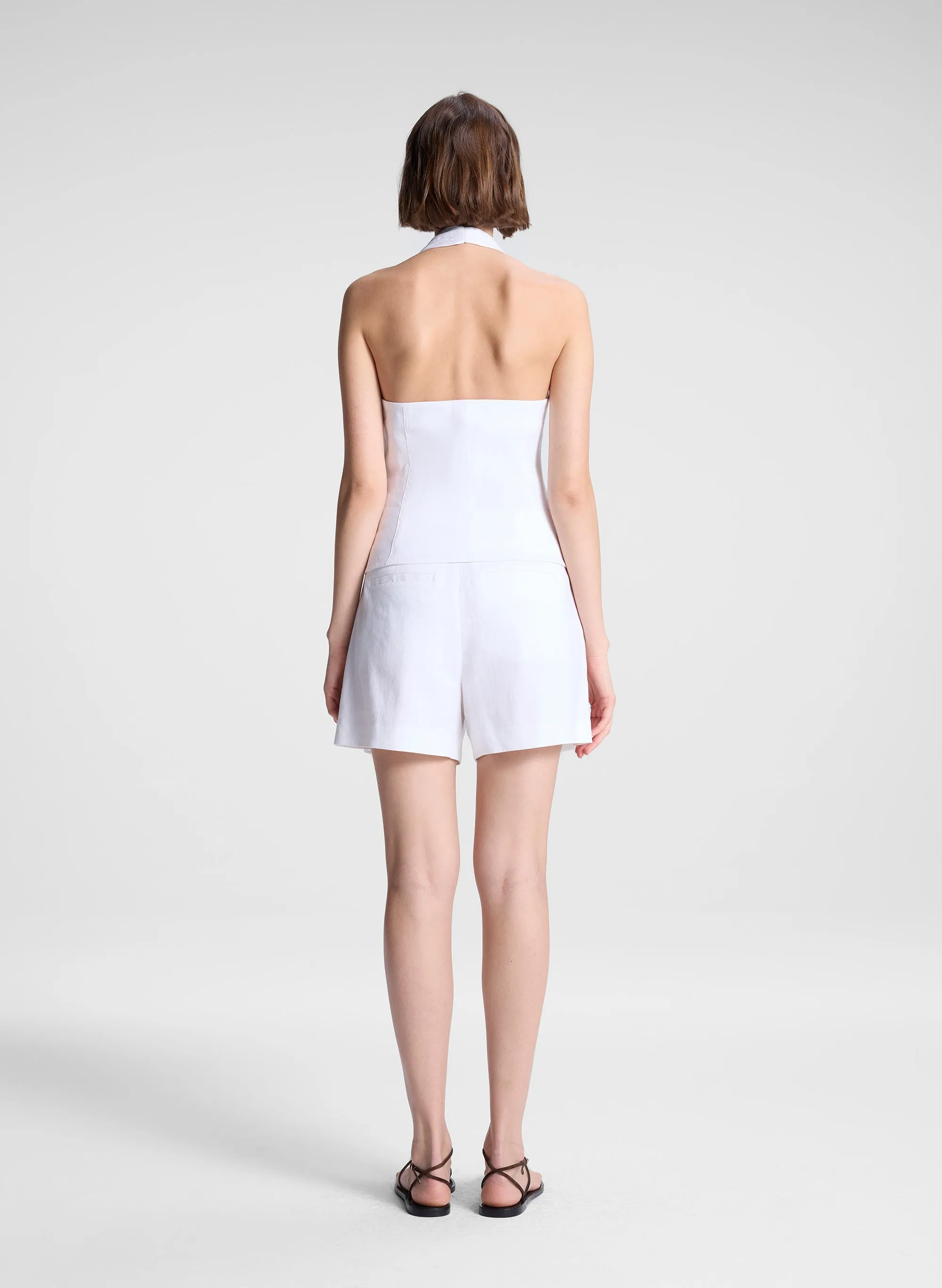 Charles Linen Short sold by A.L.C. product image thumbnail 5