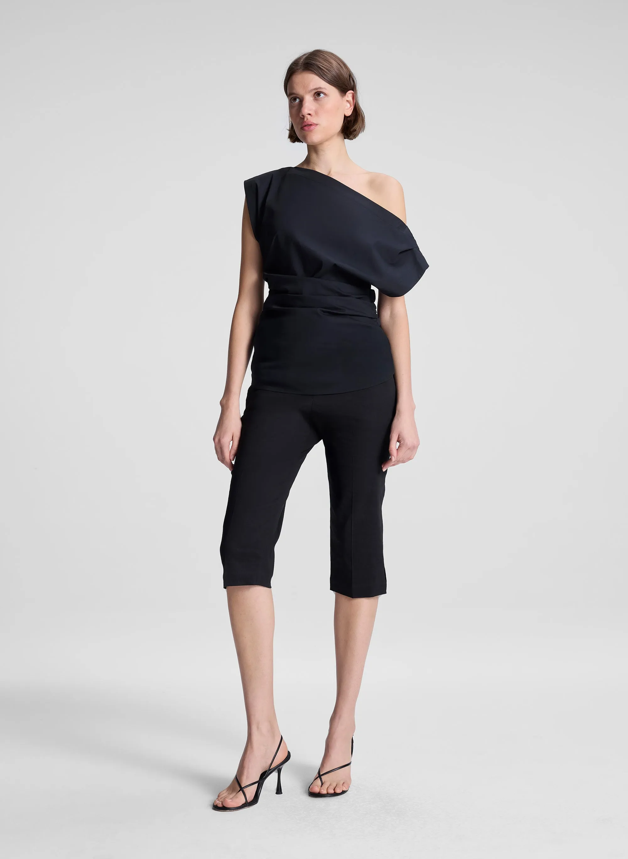 Nara Stretch Cotton Off Shoulder Top sold by A.L.C. product image thumbnail 4