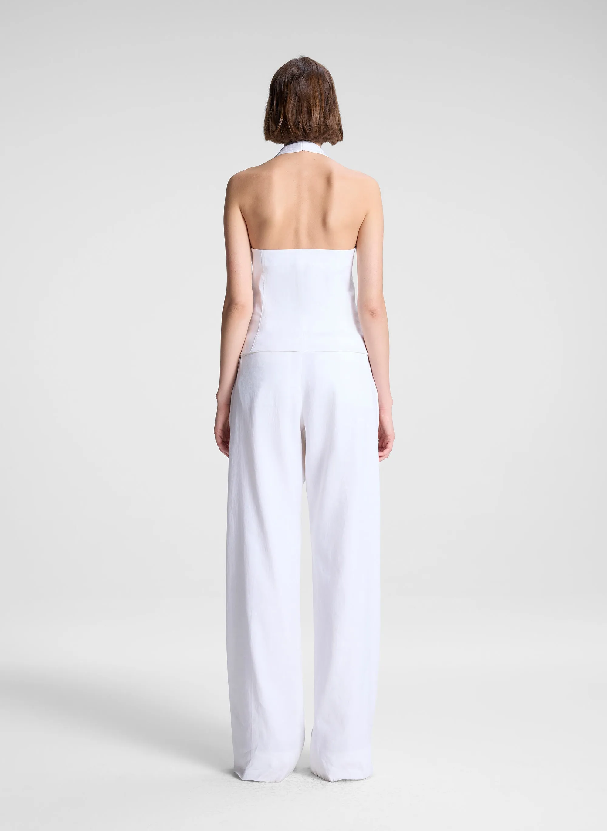Cora Linen Top sold by A.L.C. product image thumbnail 5