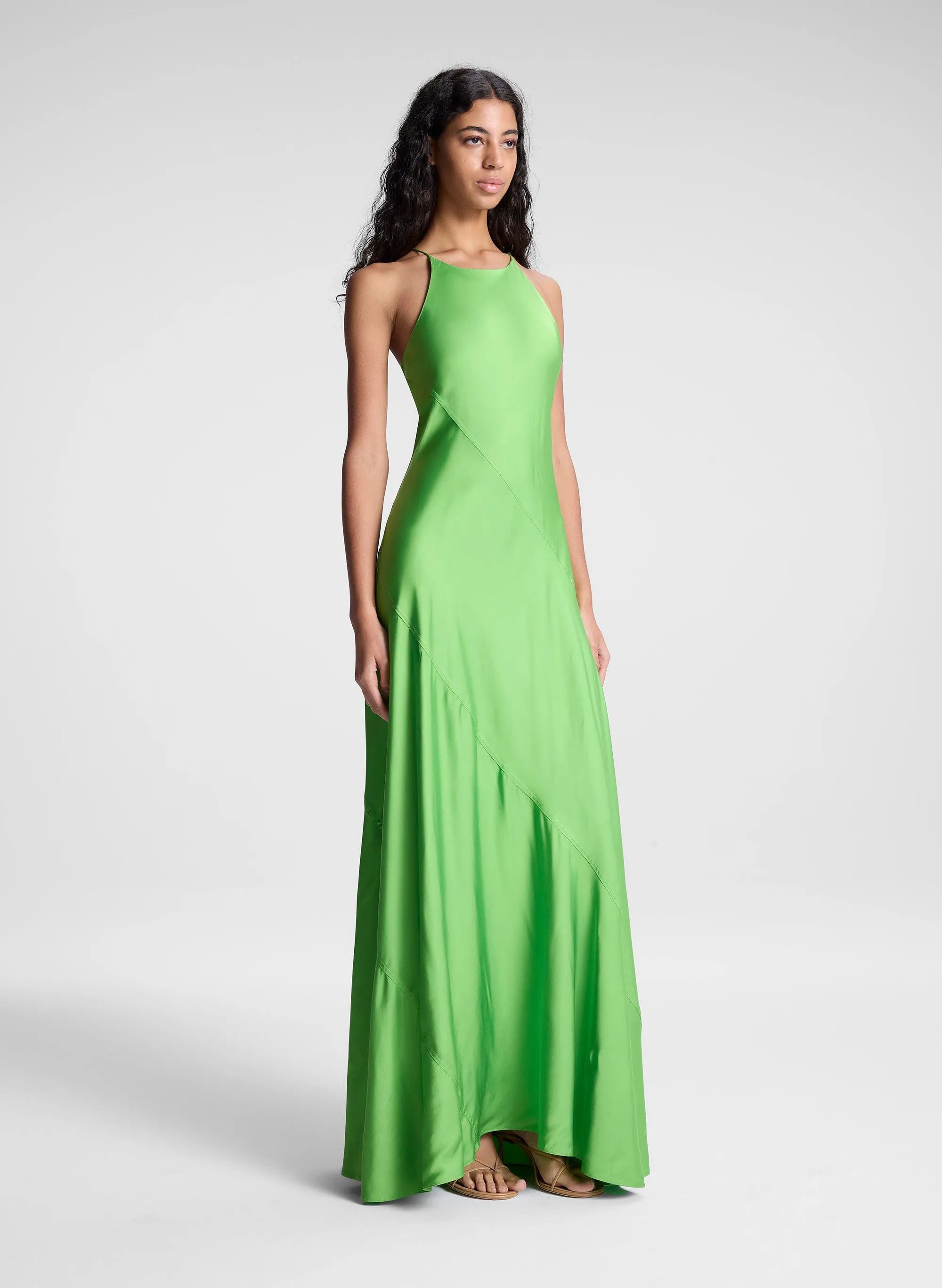 Sybil Satin Maxi Dress sold by A.L.C. product image thumbnail 3