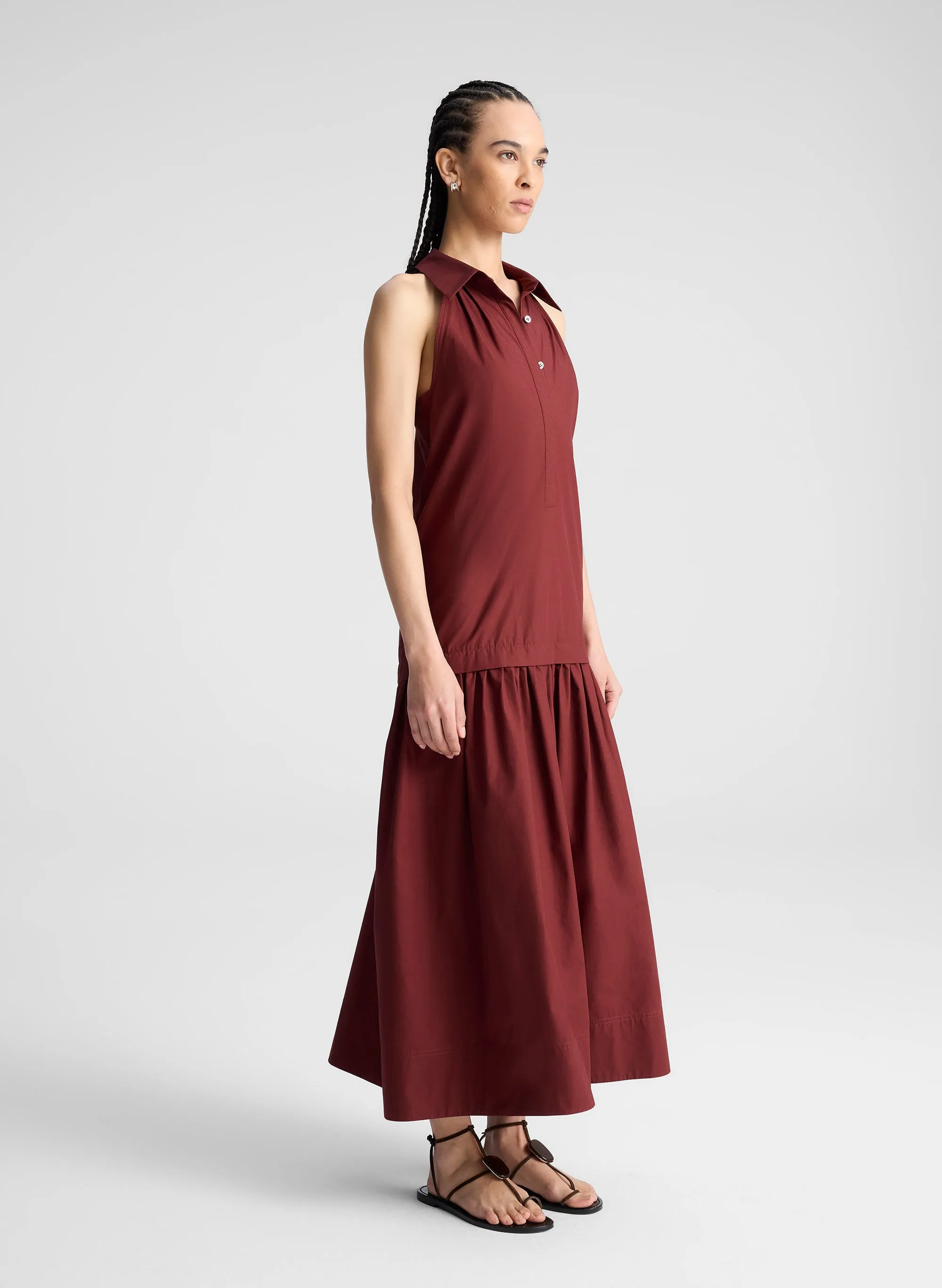 Vera Cotton Midi Dress sold by A.L.C. product image thumbnail 3