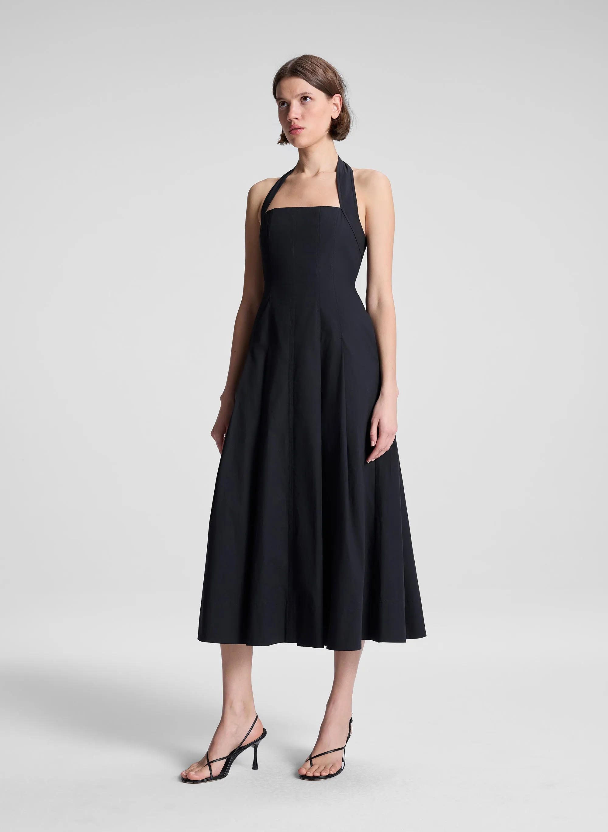 Natalie Stretch Cotton Midi Dress sold by A.L.C. product image thumbnail 4