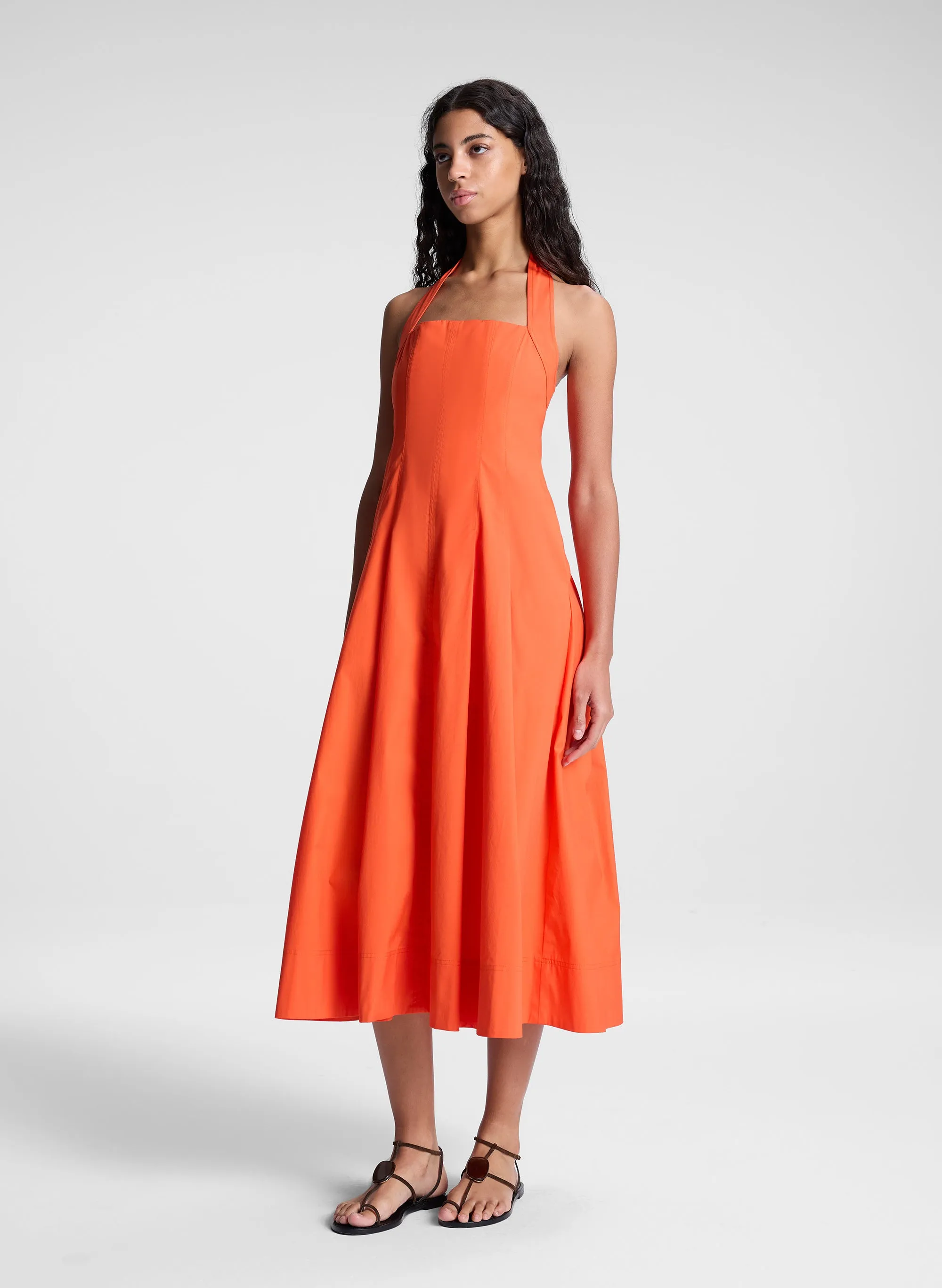 Natalie Stretch Cotton Midi Dress sold by A.L.C. product image thumbnail 4