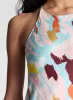 Sybil Printed Satin Maxi Dress sold by A.L.C.
