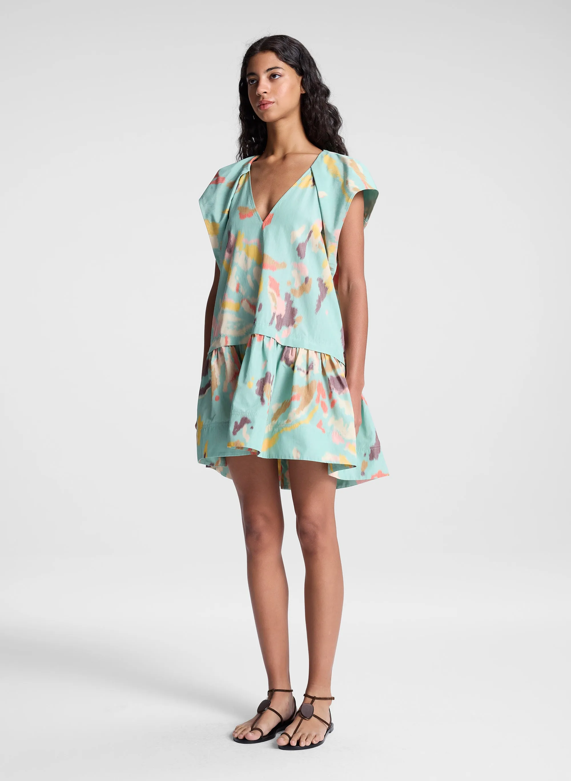 Ember Printed Mini Dress sold by A.L.C. product image thumbnail 4