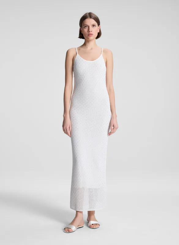 Lyra Embellished Knit Maxi Dress sold by A.L.C.
