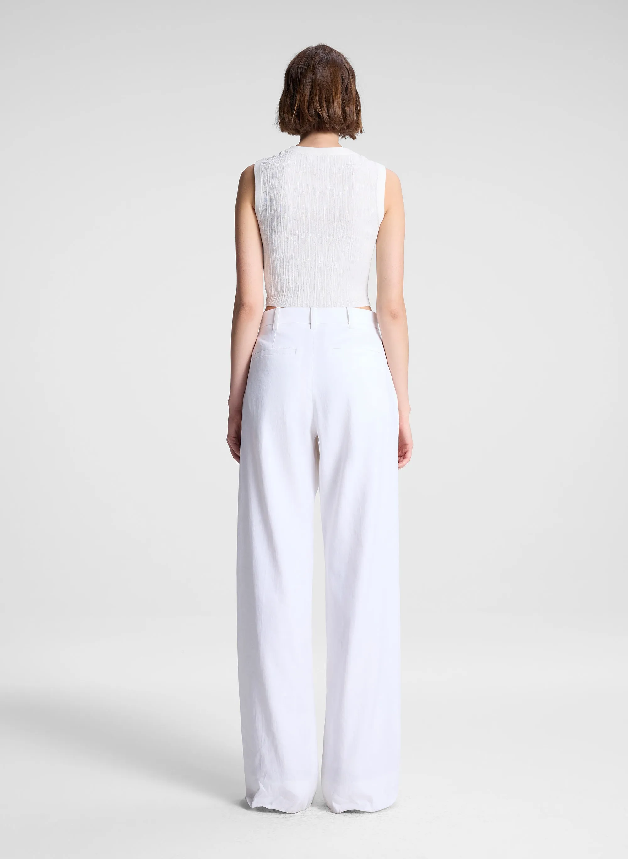 Lottie Fine Cotton Cropped Top sold by A.L.C. product image thumbnail 5