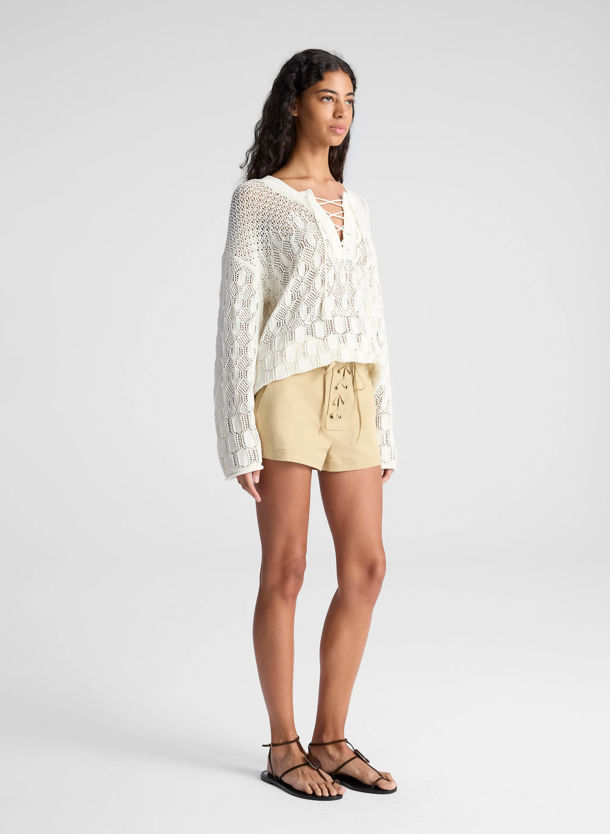 Keri Crochet Knit Sweater sold by A.L.C. product image thumbnail 3