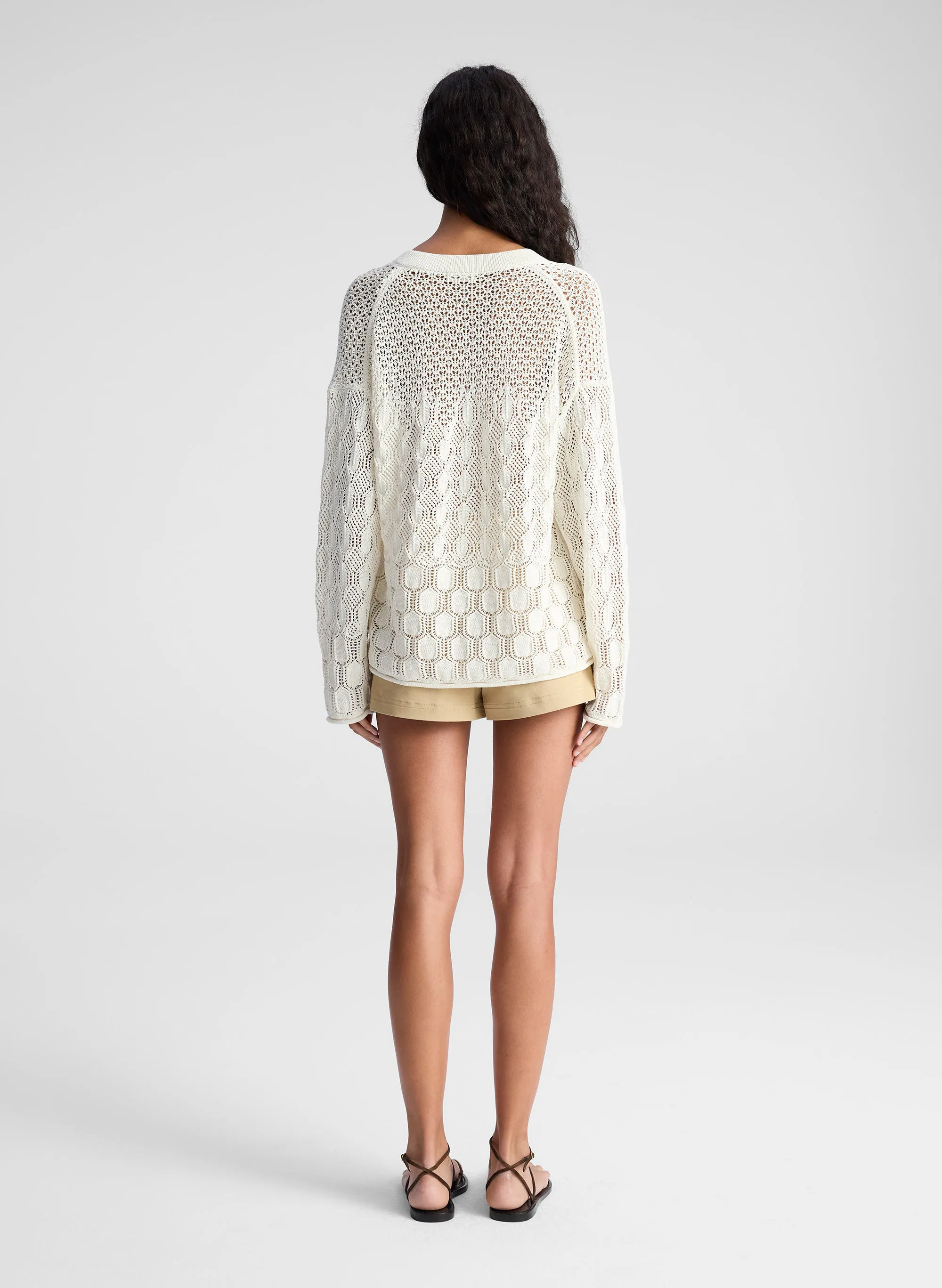Keri Crochet Knit Sweater sold by A.L.C. product image thumbnail 5