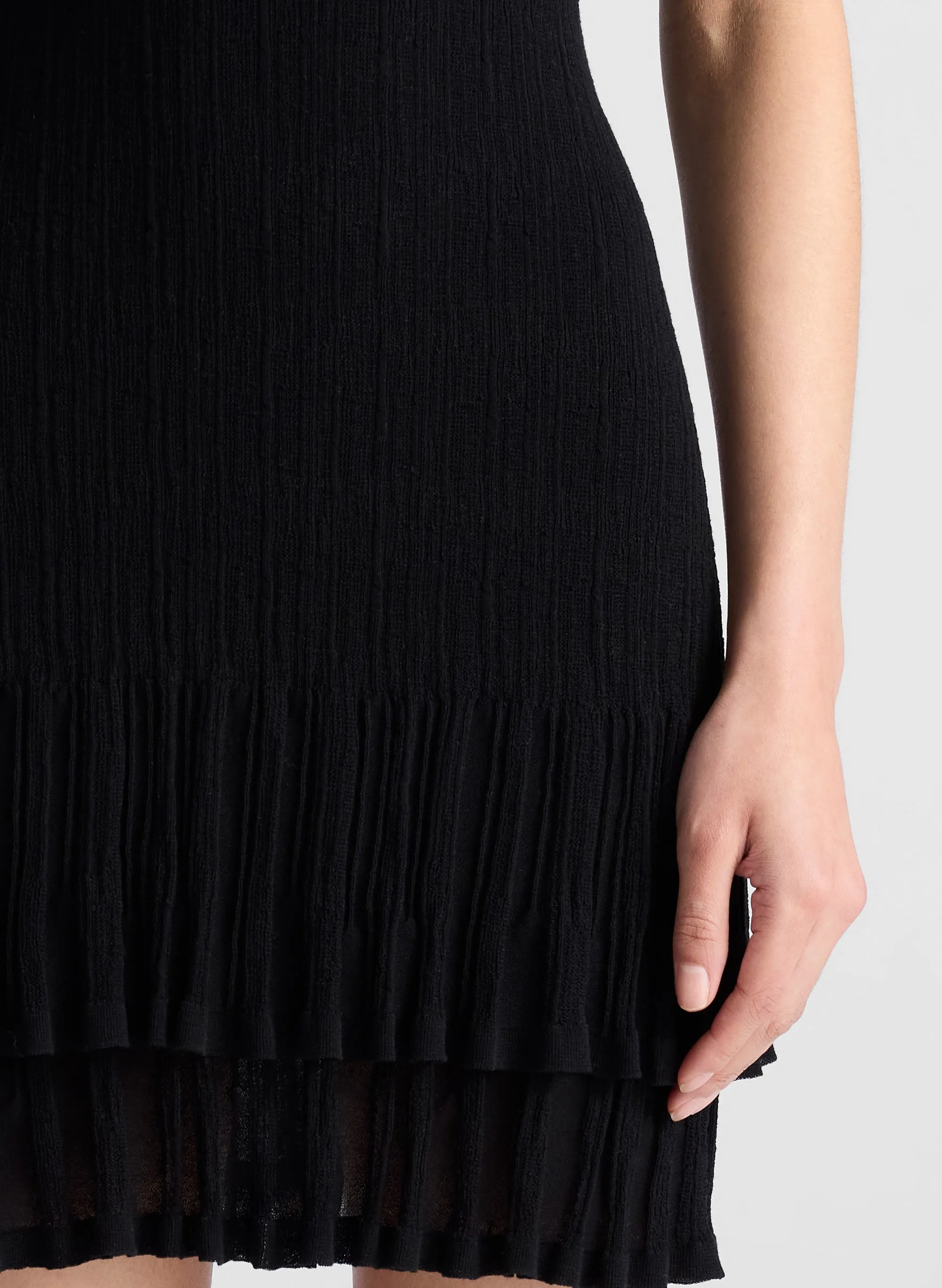 Lex Fine Cotton Knit Mini Dress sold by A.L.C. product image thumbnail 2