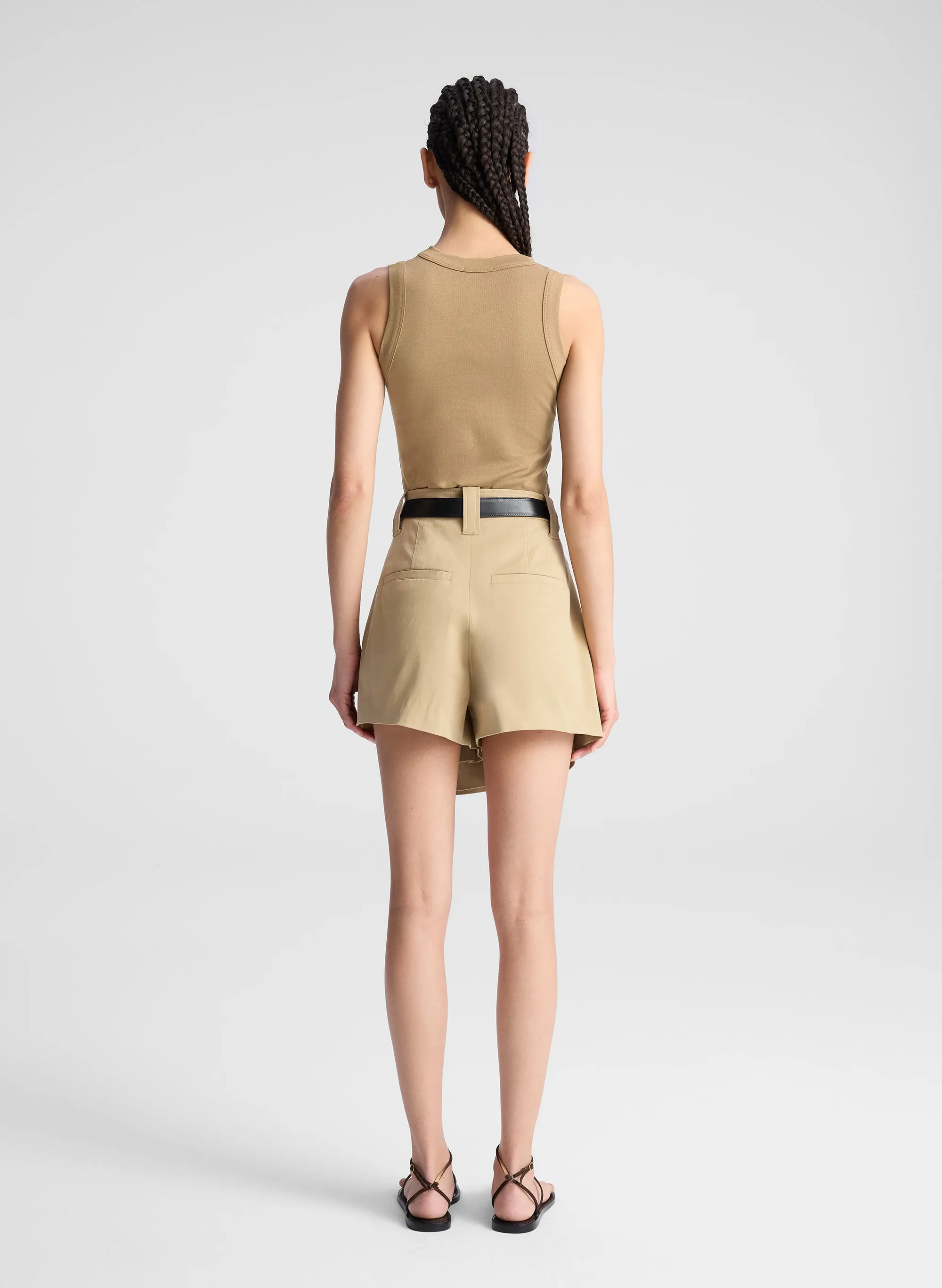 Hadley Cotton Rib Tank sold by A.L.C. product image thumbnail 5