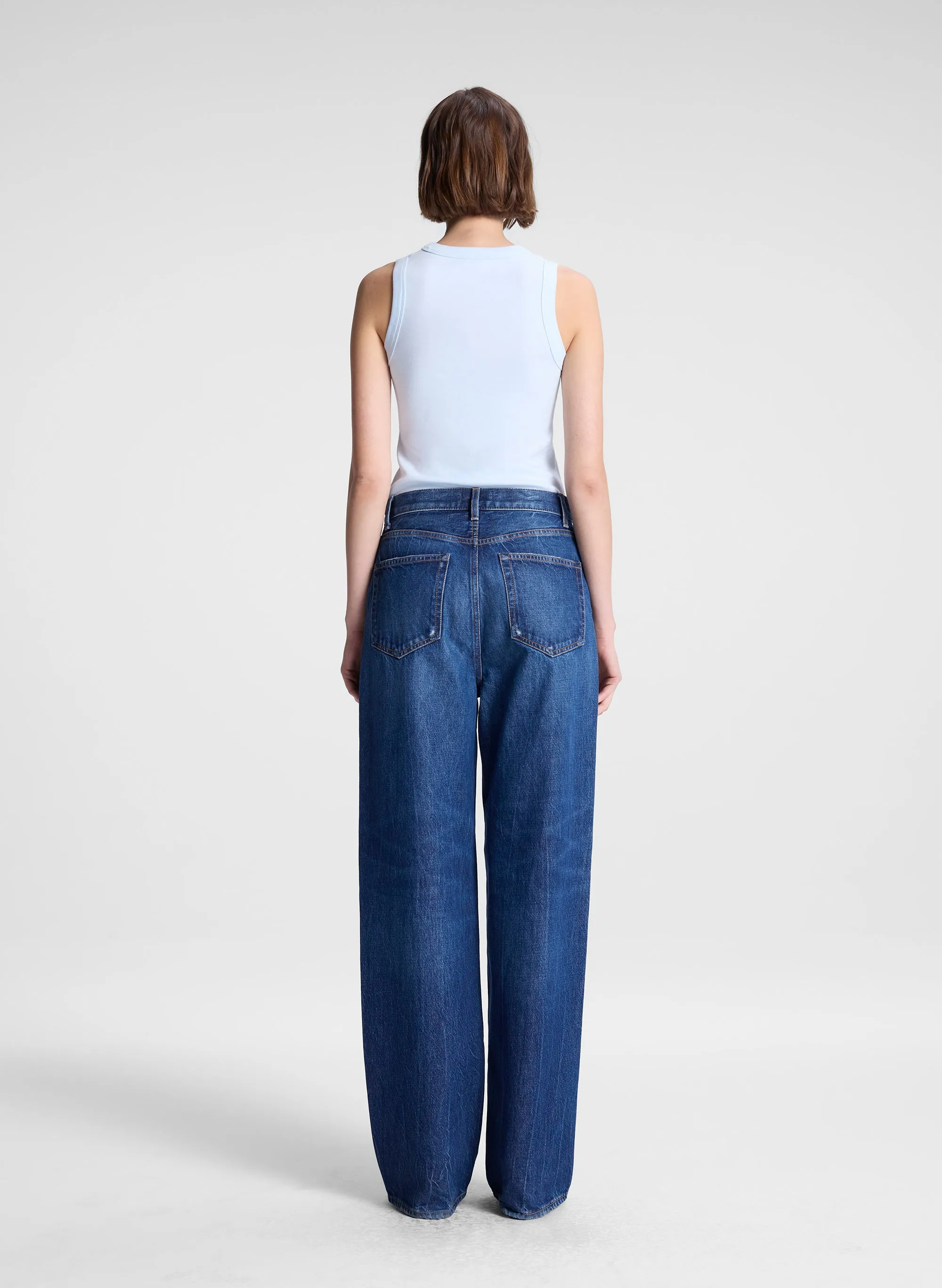 Hadley Cotton Rib Tank sold by A.L.C. product image thumbnail 5