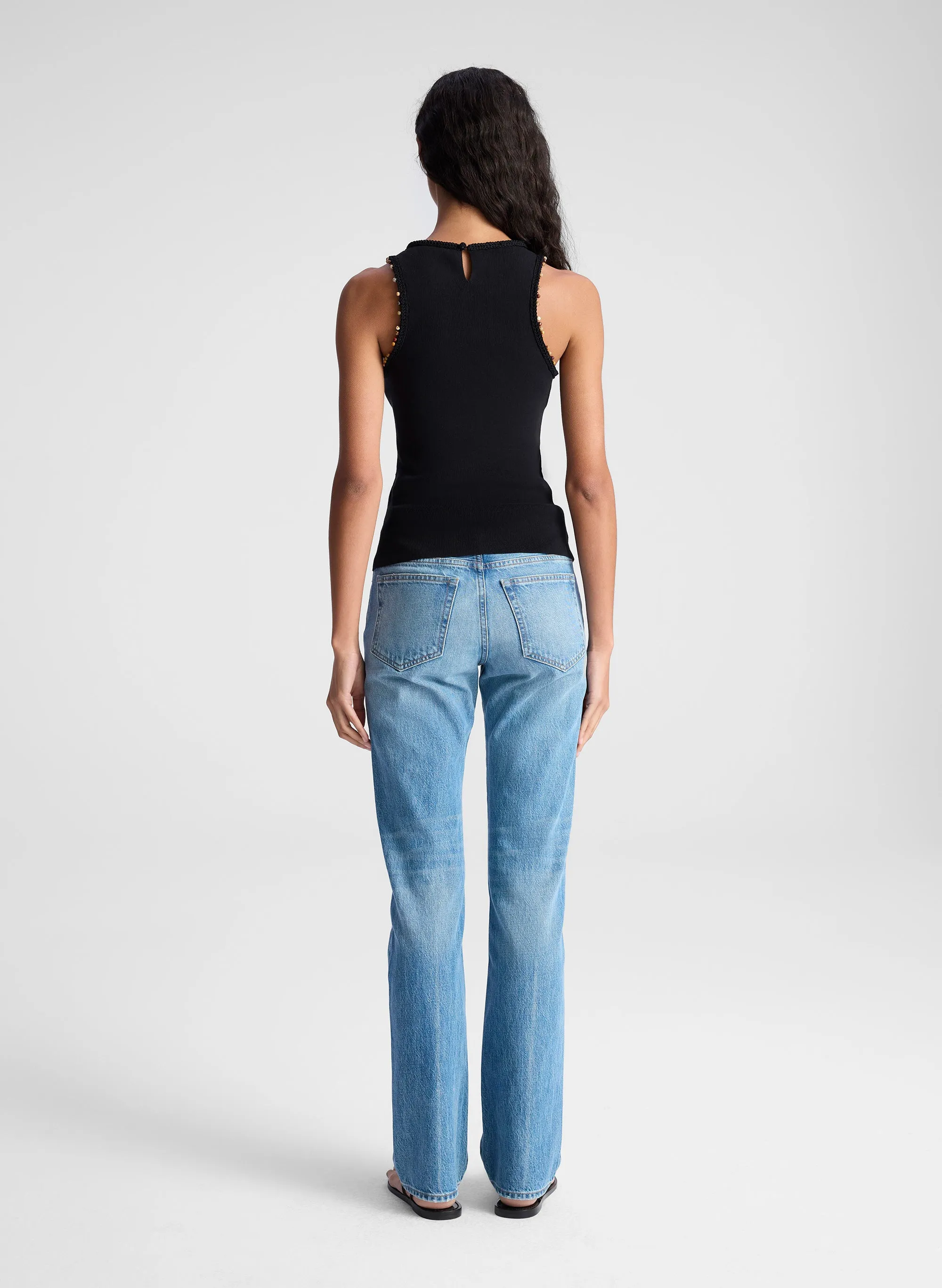Nelly Beaded Knit Tank sold by A.L.C. product image thumbnail 5
