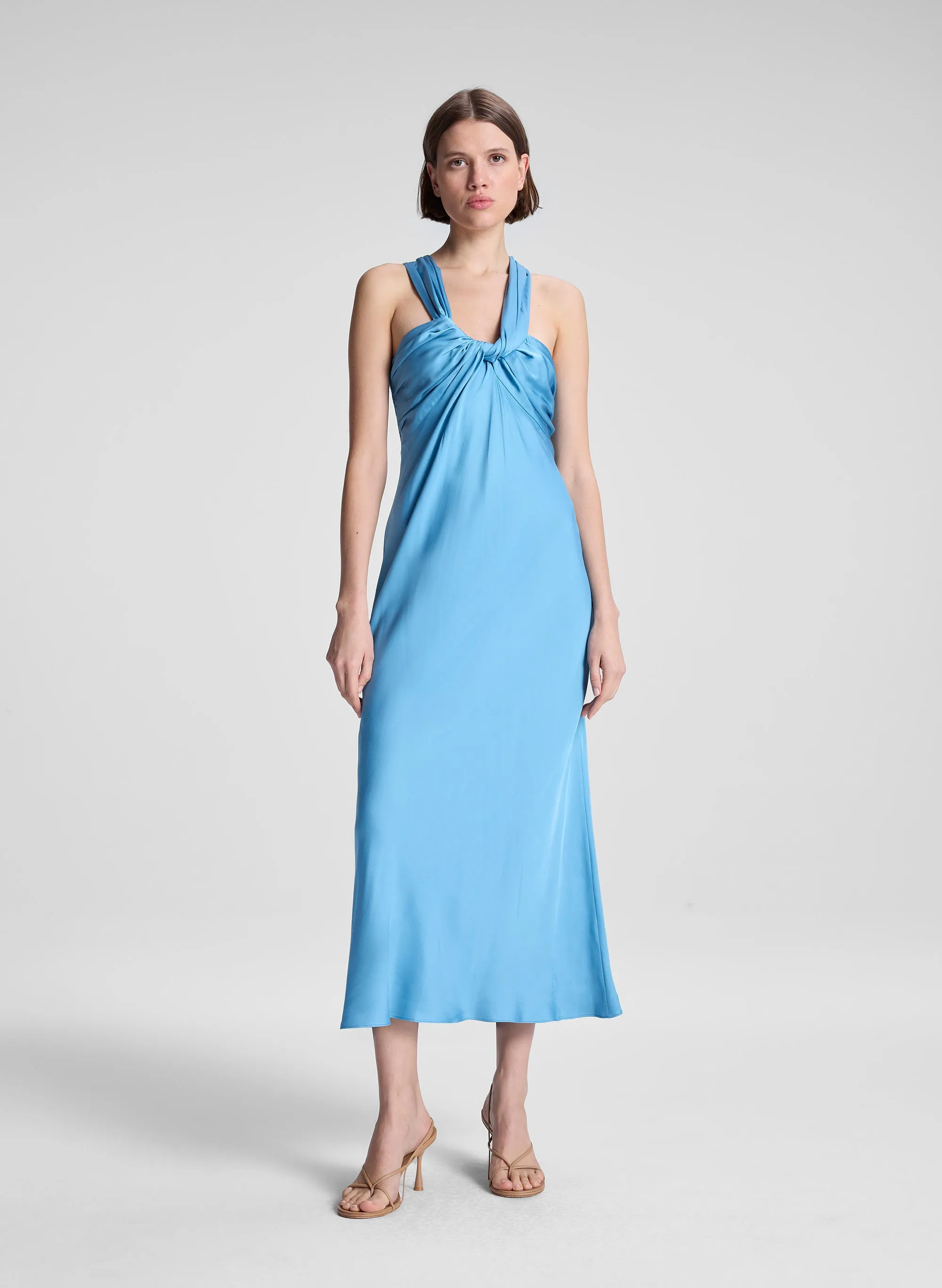 Ivy Satin Midi Dress sold by A.L.C.
