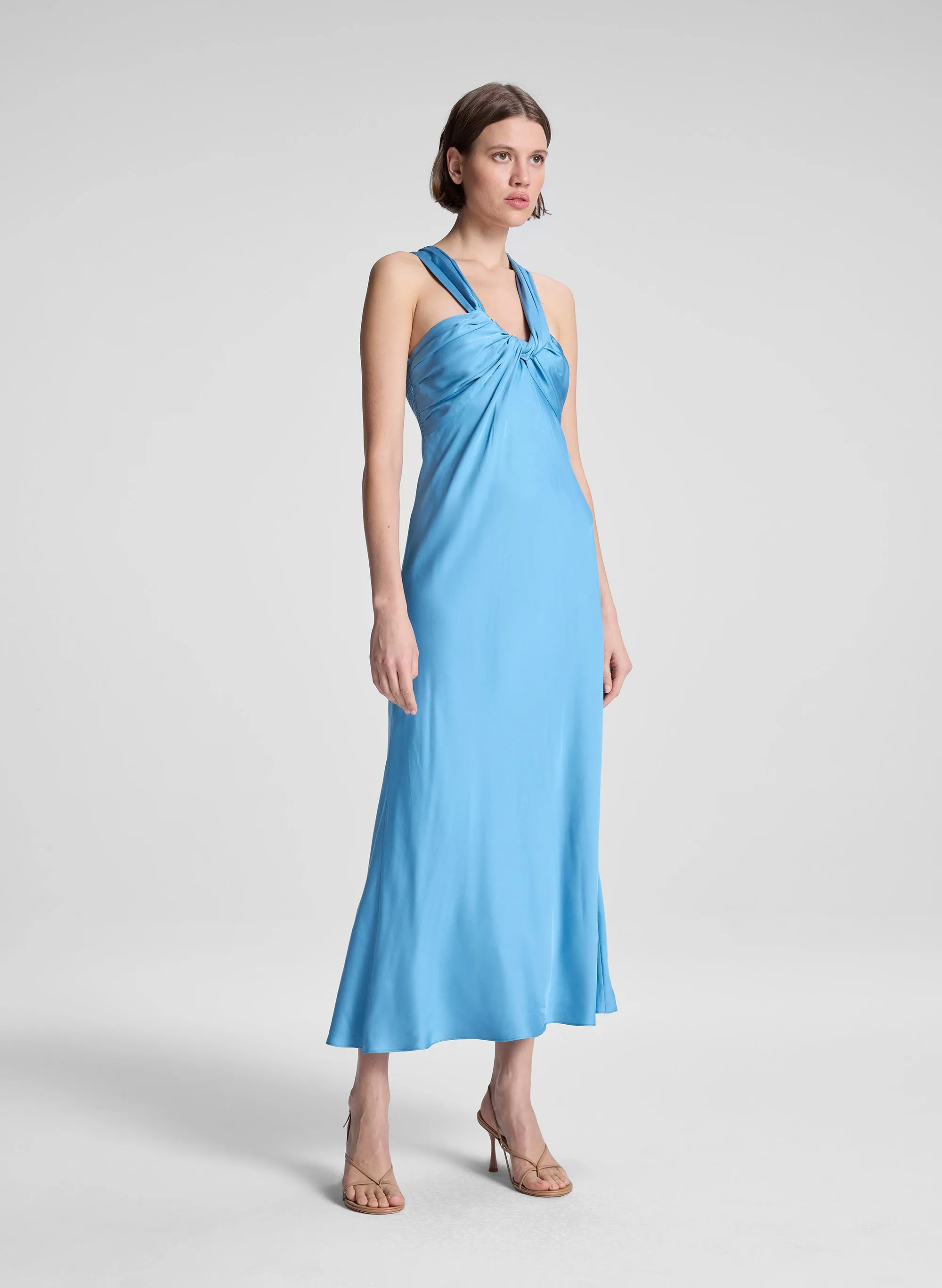 Ivy Satin Midi Dress sold by A.L.C. product image thumbnail 3