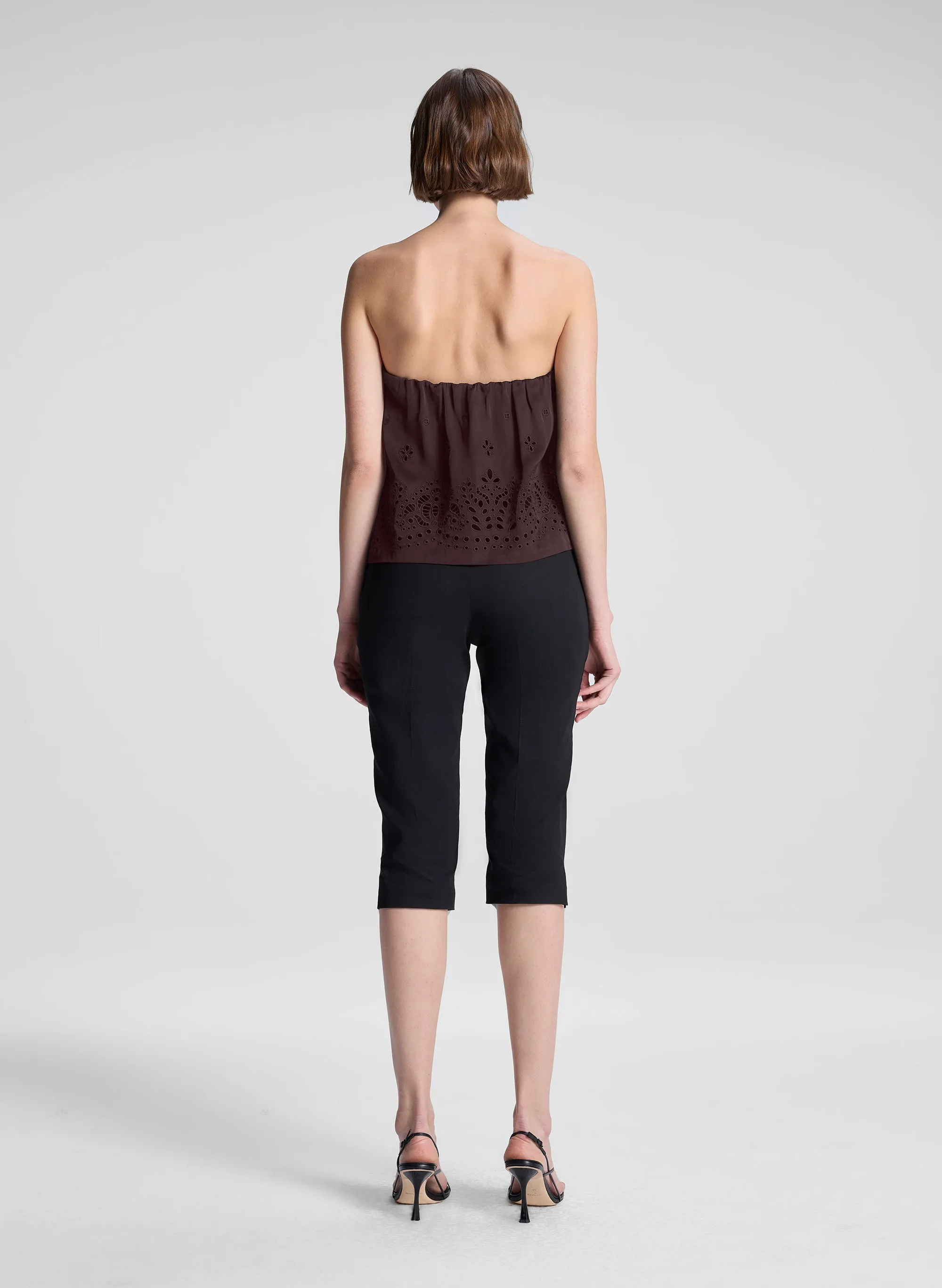 Dalia Strapless Embroidered Top sold by A.L.C. product image thumbnail 5