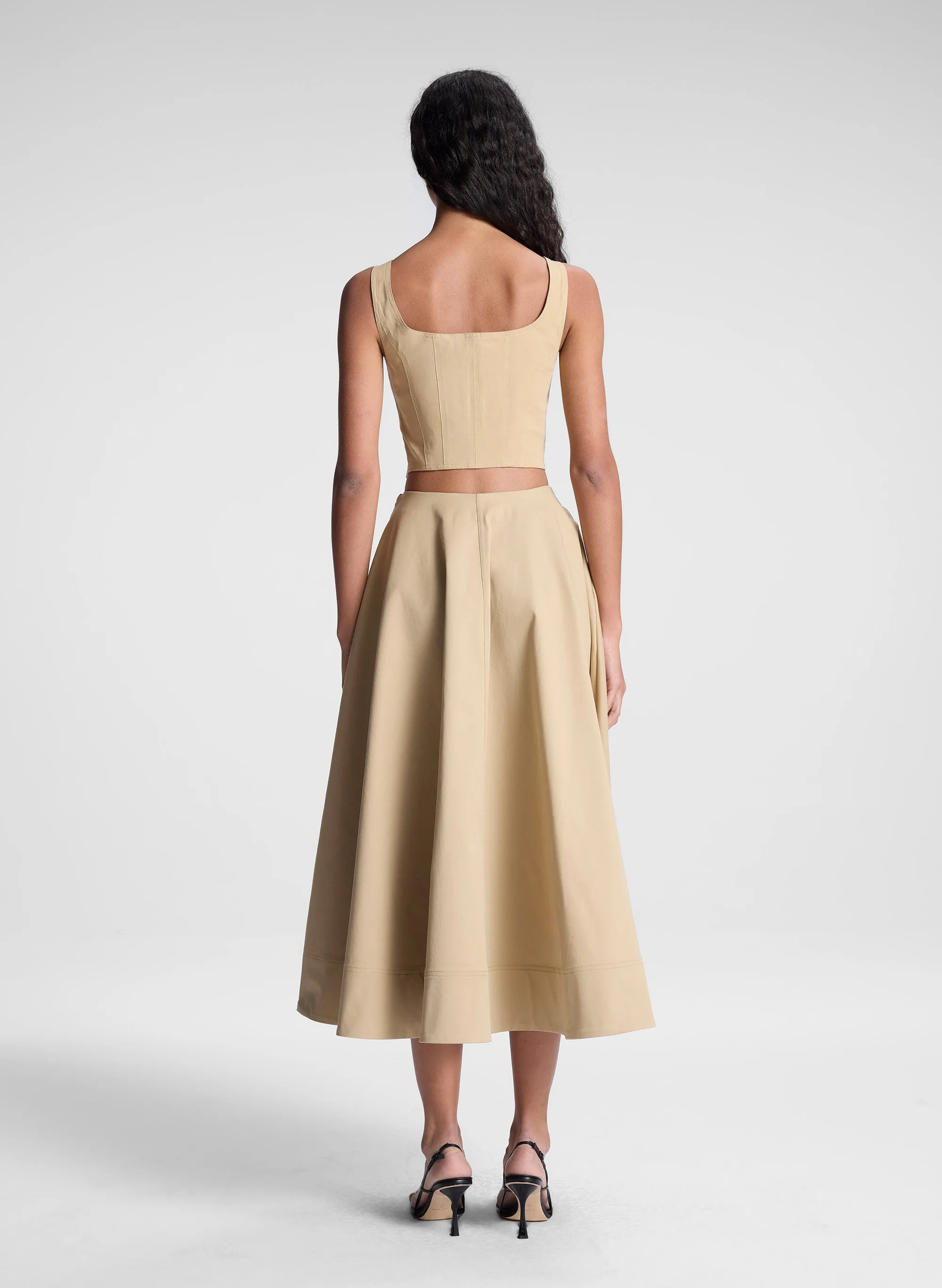 Dea Utility Zip Crop Tank sold by A.L.C. product image thumbnail 5