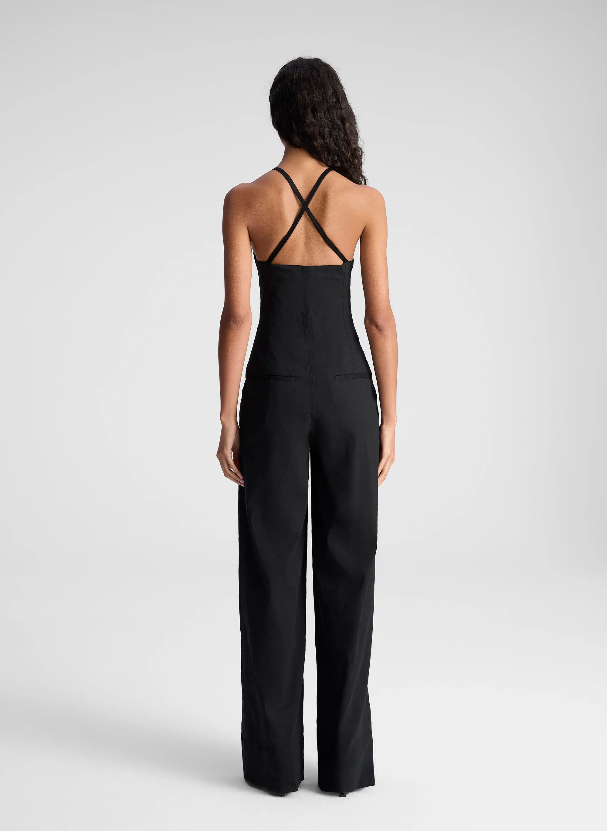 Chandler Stretch Linen Jumpsuit sold by A.L.C. product image thumbnail 5
