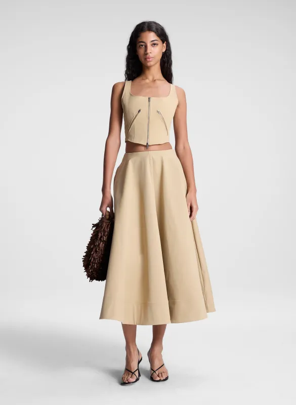 Eleanor Midi Skirt sold by A.L.C.