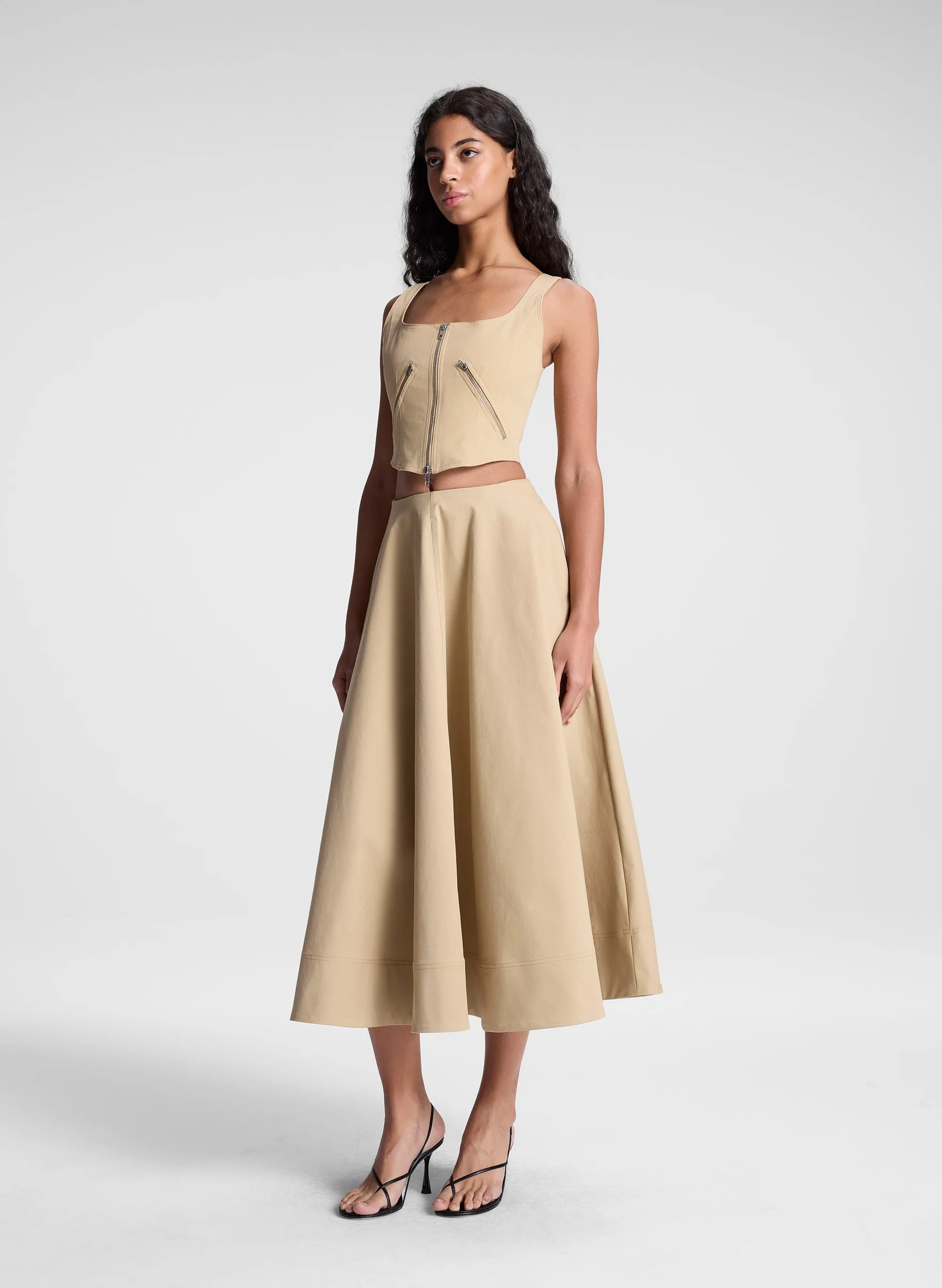Eleanor Midi Skirt sold by A.L.C. product image thumbnail 4