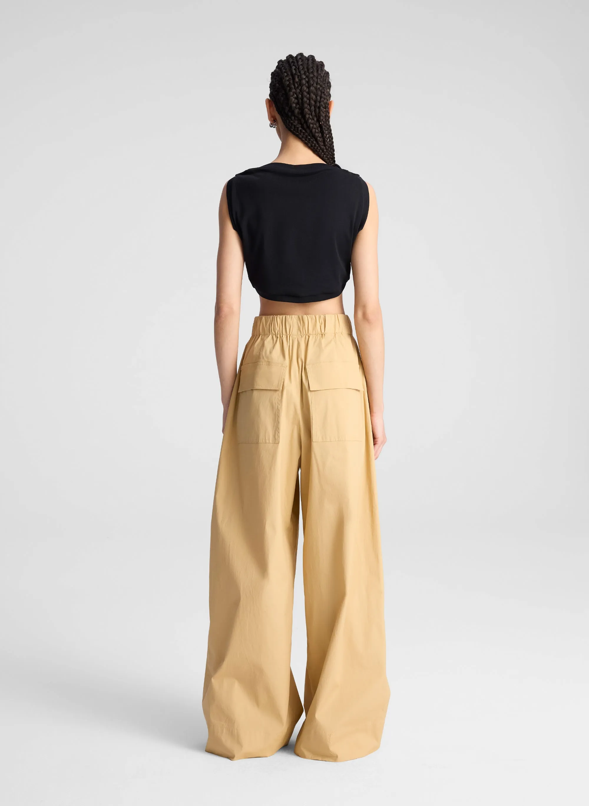 Jones Wide Leg Cotton Pant sold by A.L.C. product image thumbnail 5