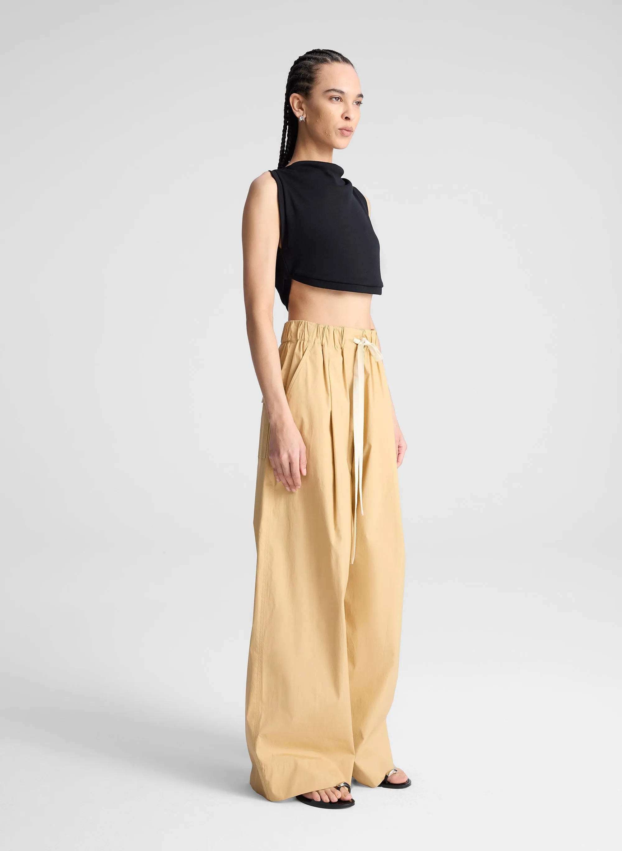 Jones Wide Leg Cotton Pant sold by A.L.C. product image thumbnail 3