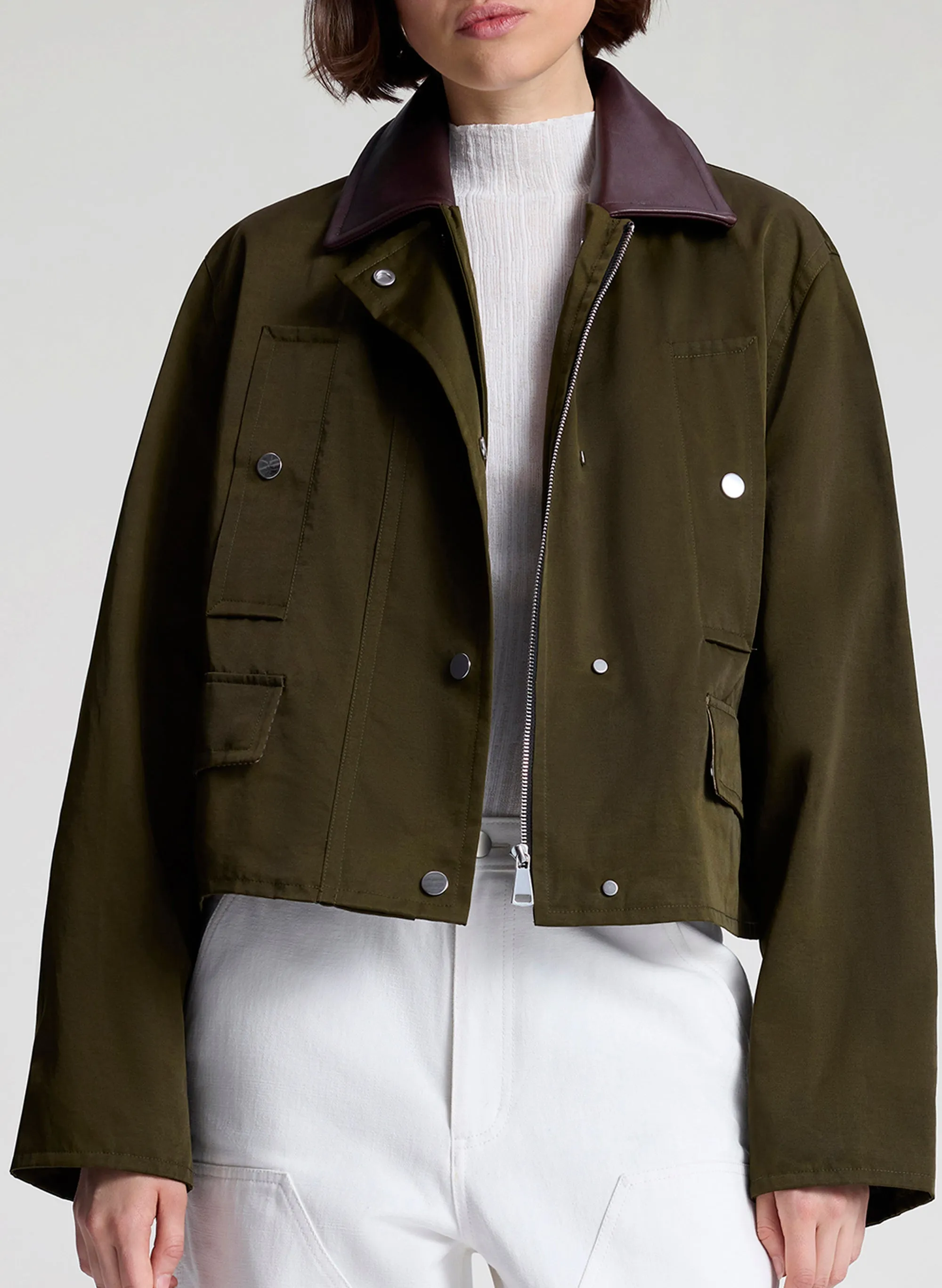 Colton Oil Cloth Jacket sold by A.L.C. product image thumbnail 2