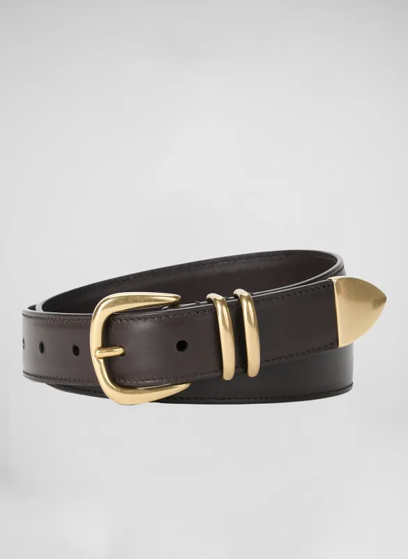 Carson Leather Belt made by A.L.C.