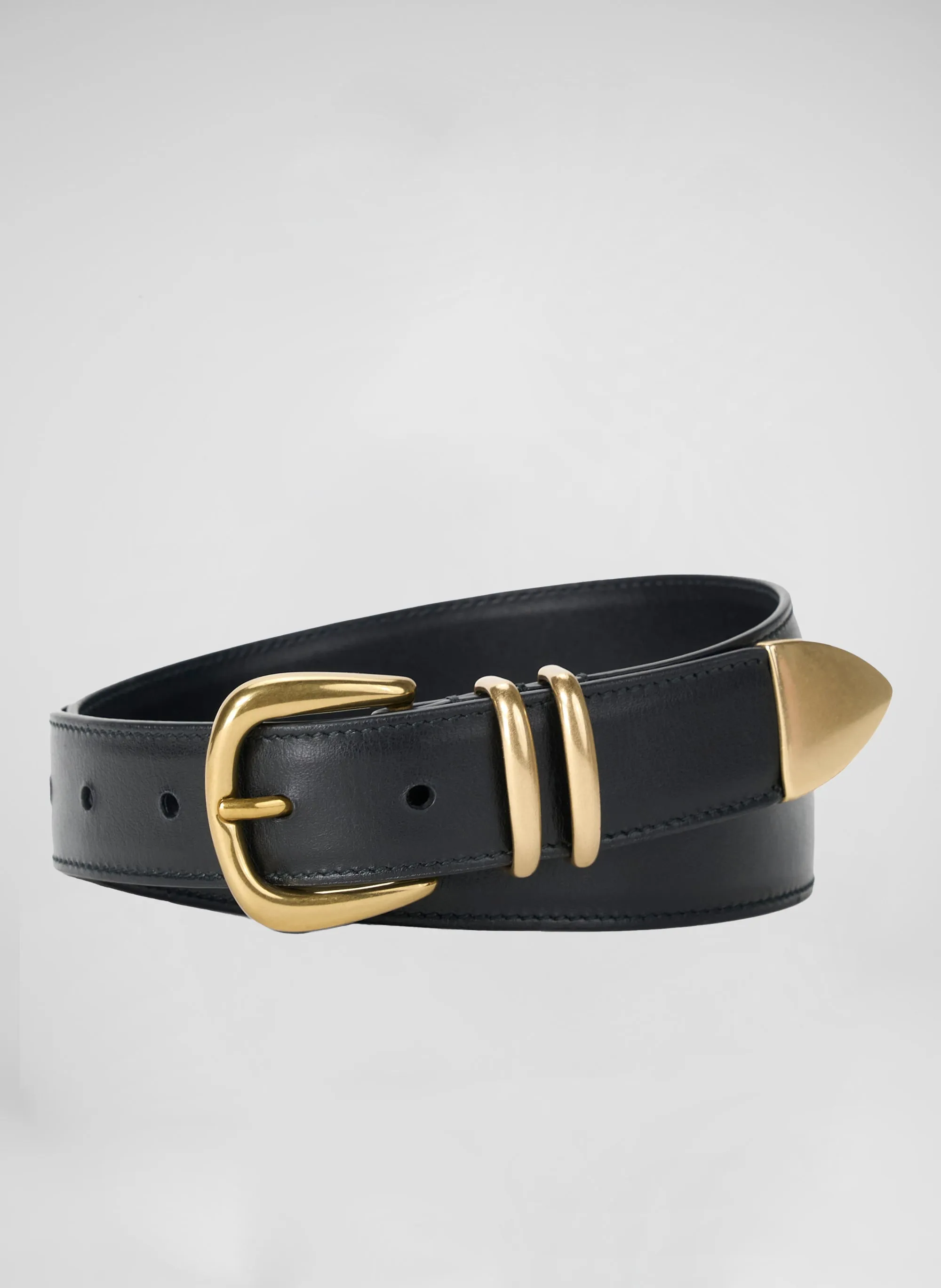 Carson Leather Belt sold by A.L.C.