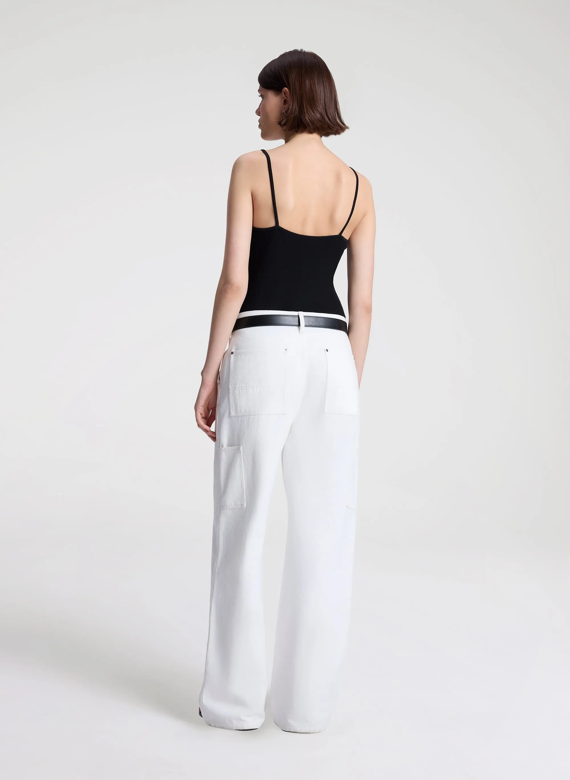 Alba Silk Knit and Lace Camisole Top sold by A.L.C. product image thumbnail 5