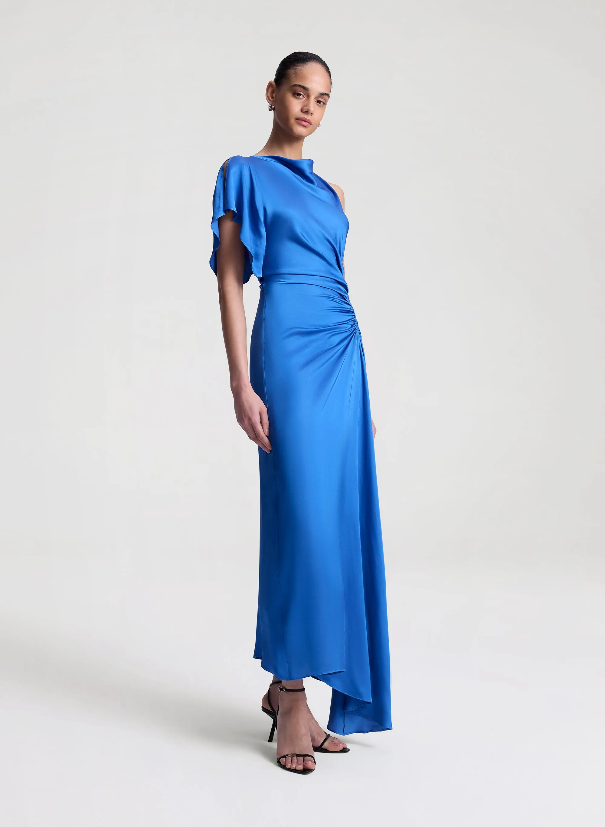 Pia Satin Midi Dress sold by A.L.C. product image thumbnail 3