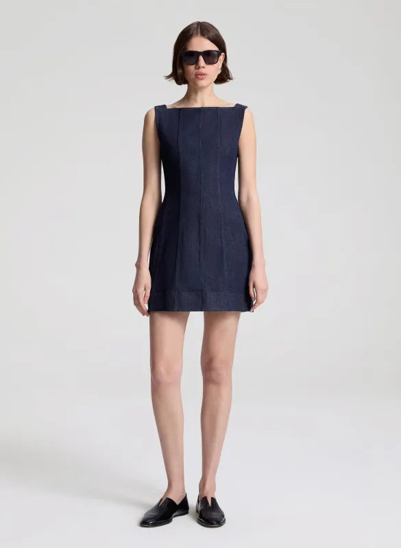 The 444 Denim Mini Dress made by A.L.C.
