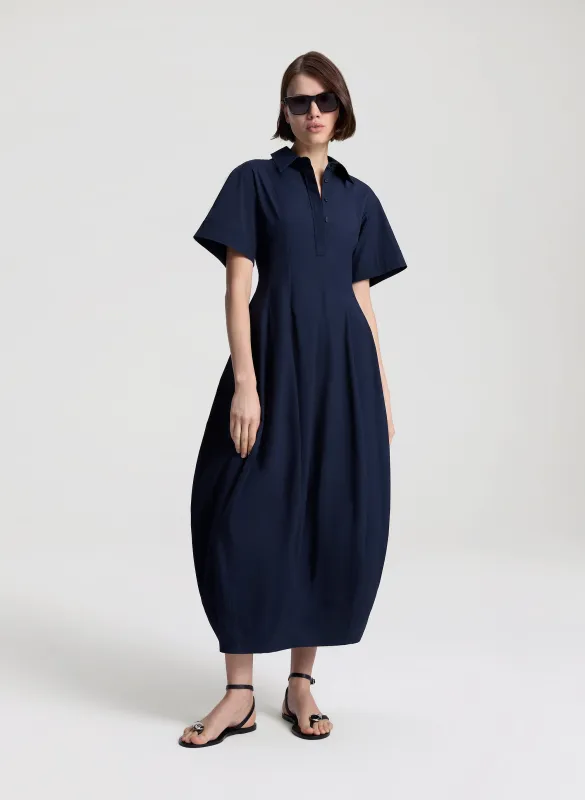 Della Stretch Cotton Midi Dress sold by A.L.C.