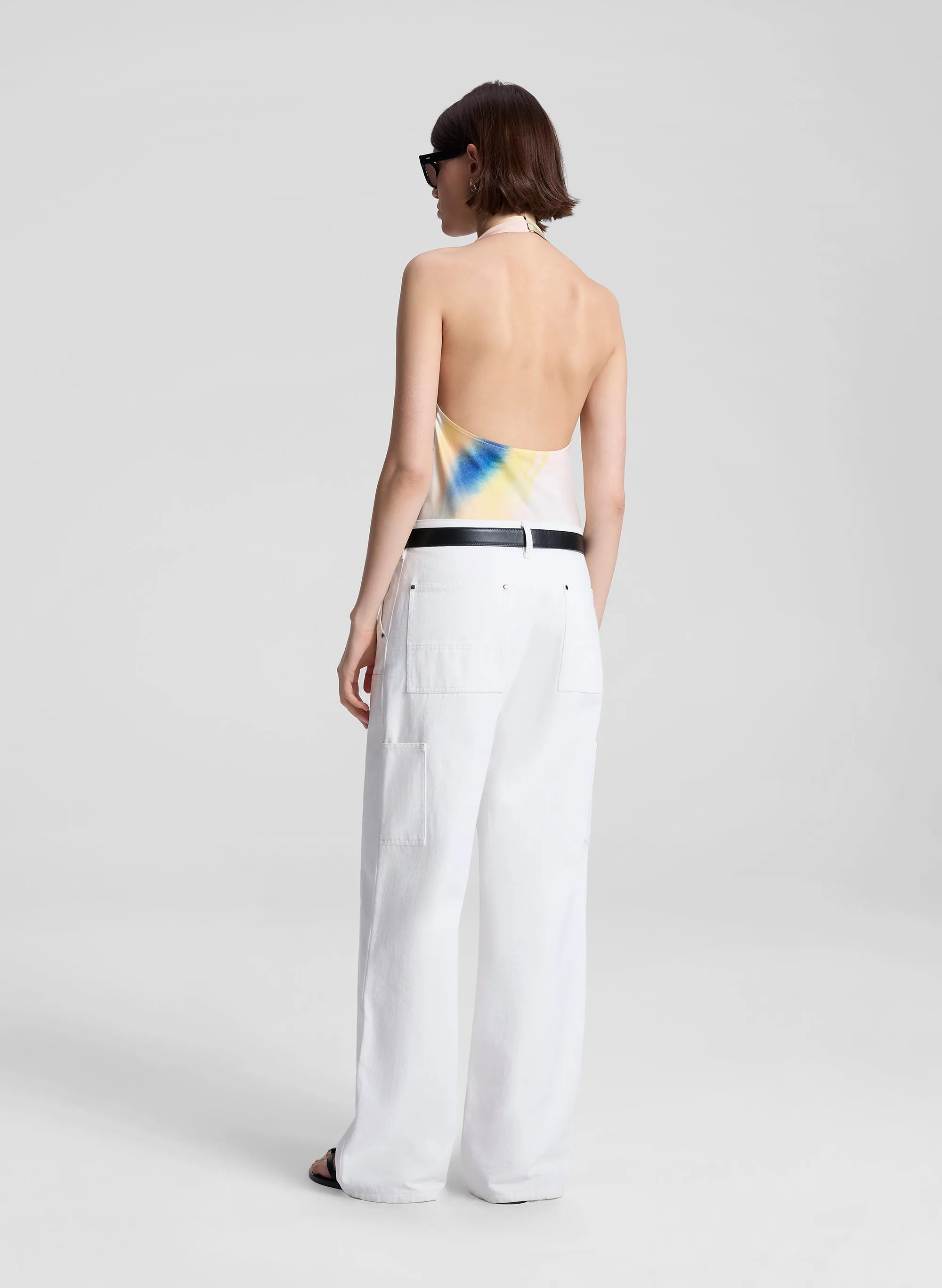 Ada Printed Halter Top sold by A.L.C. product image thumbnail 5