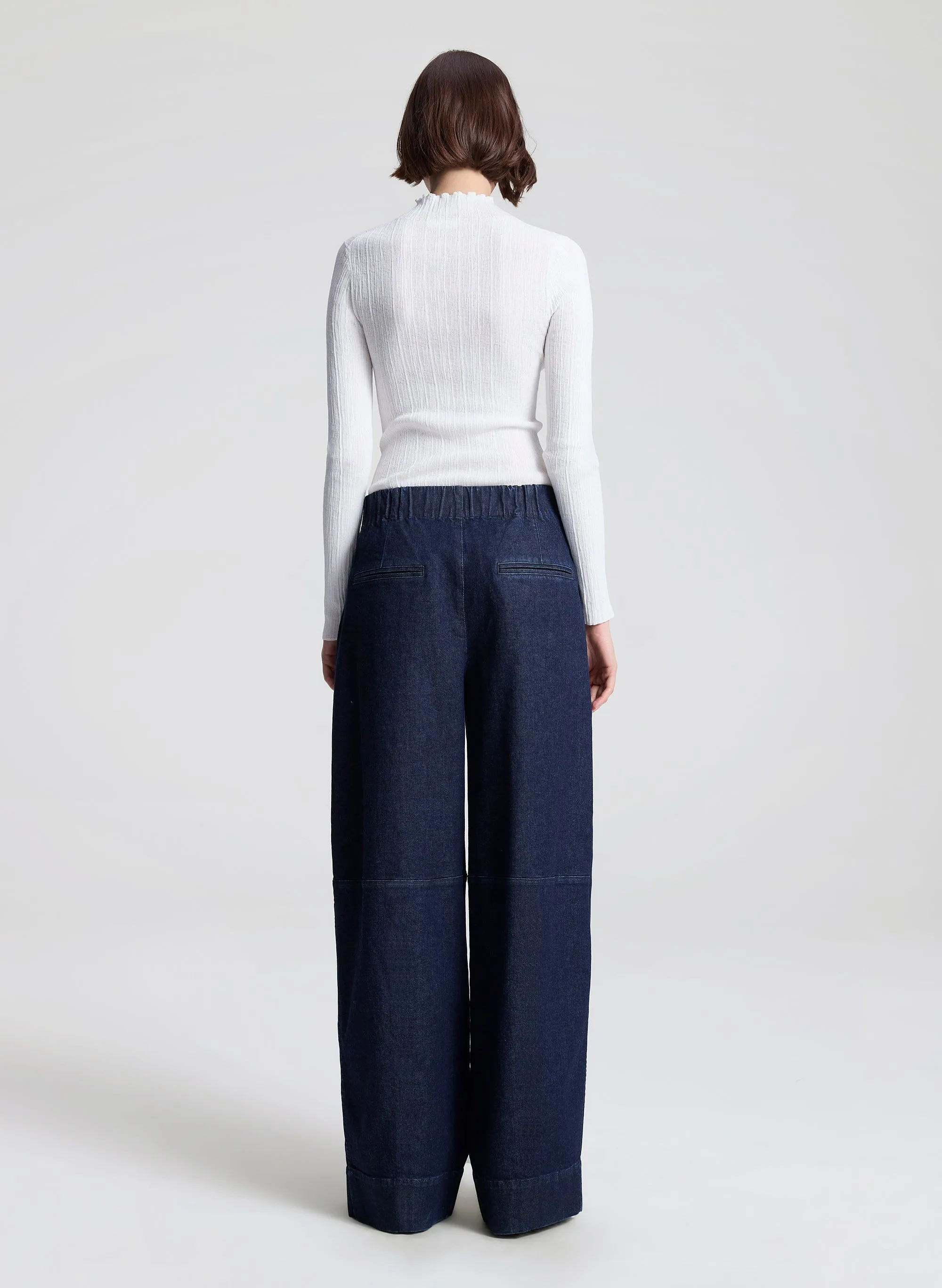 The 213 Wide Leg Denim Pant sold by A.L.C. product image thumbnail 5