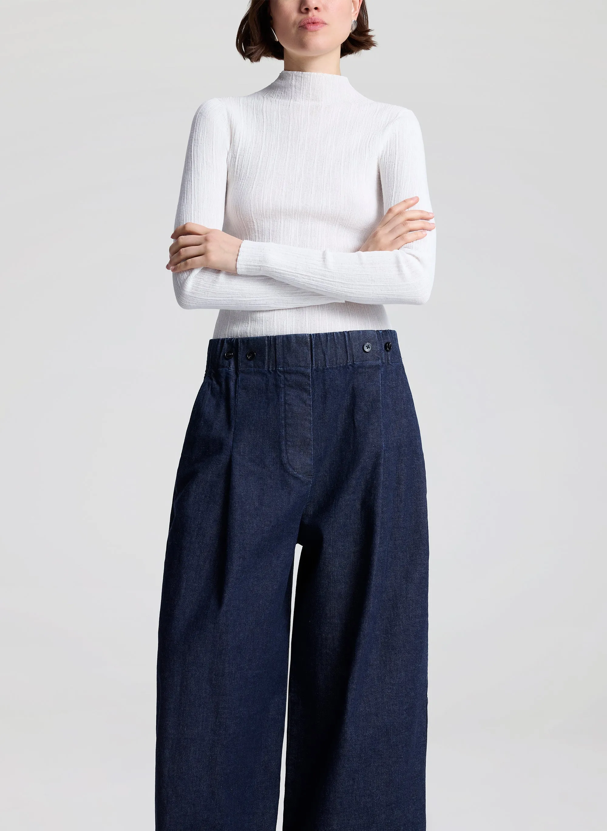 The 213 Wide Leg Denim Pant sold by A.L.C. product image thumbnail 2