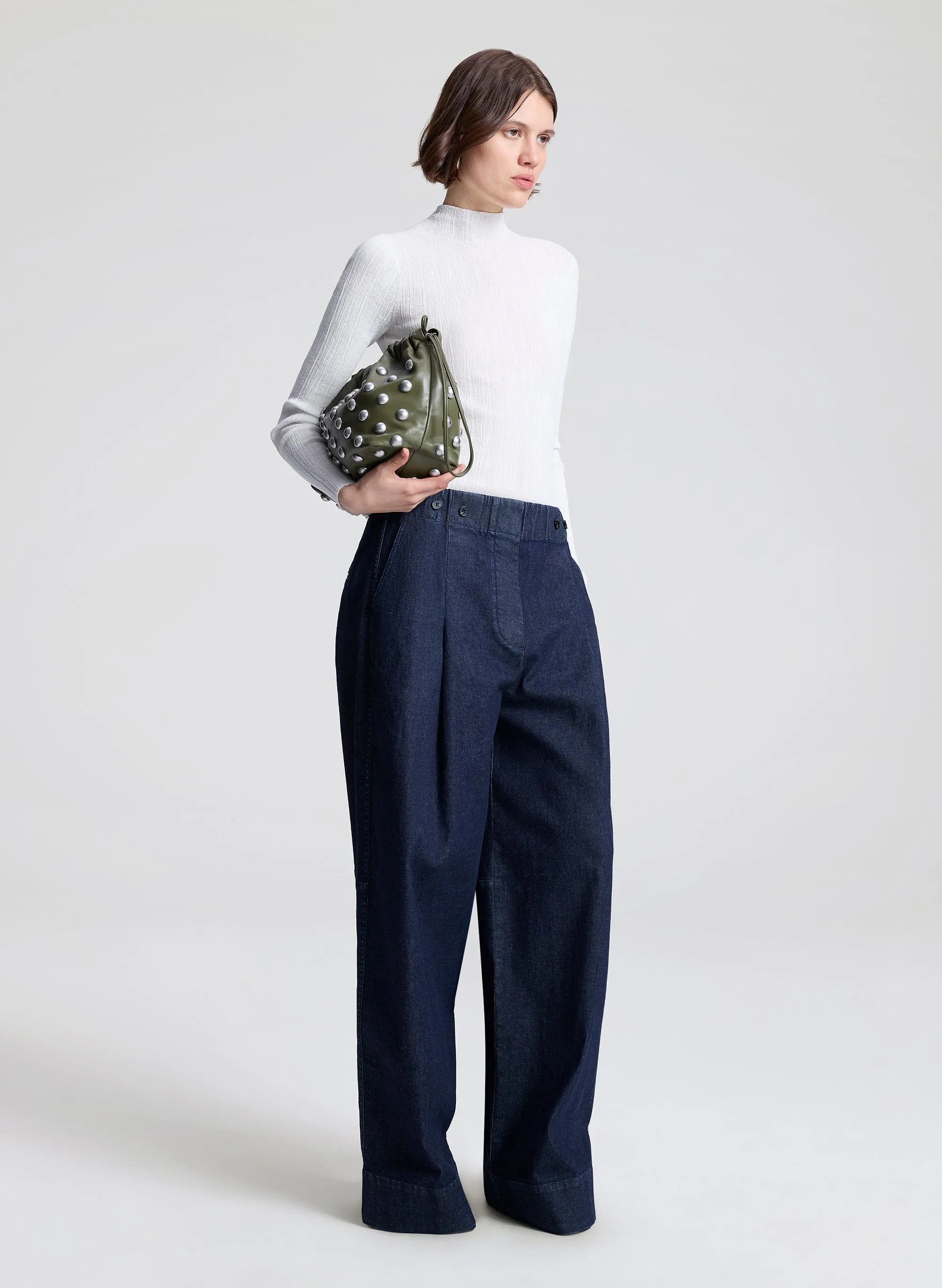 The 213 Wide Leg Denim Pant sold by A.L.C. product image thumbnail 3