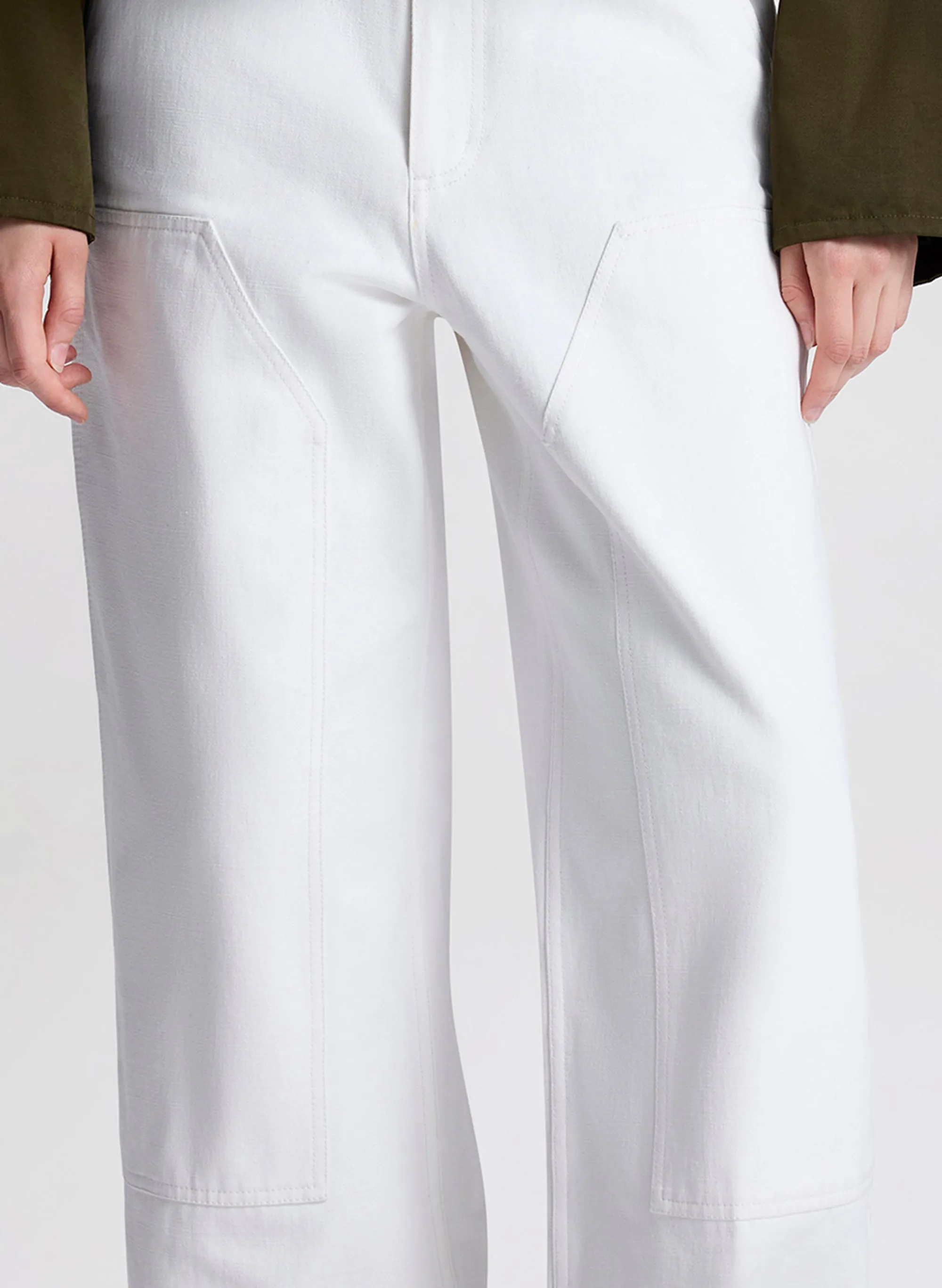 Rae Wide Leg Canvas Pant sold by A.L.C. product image thumbnail 2