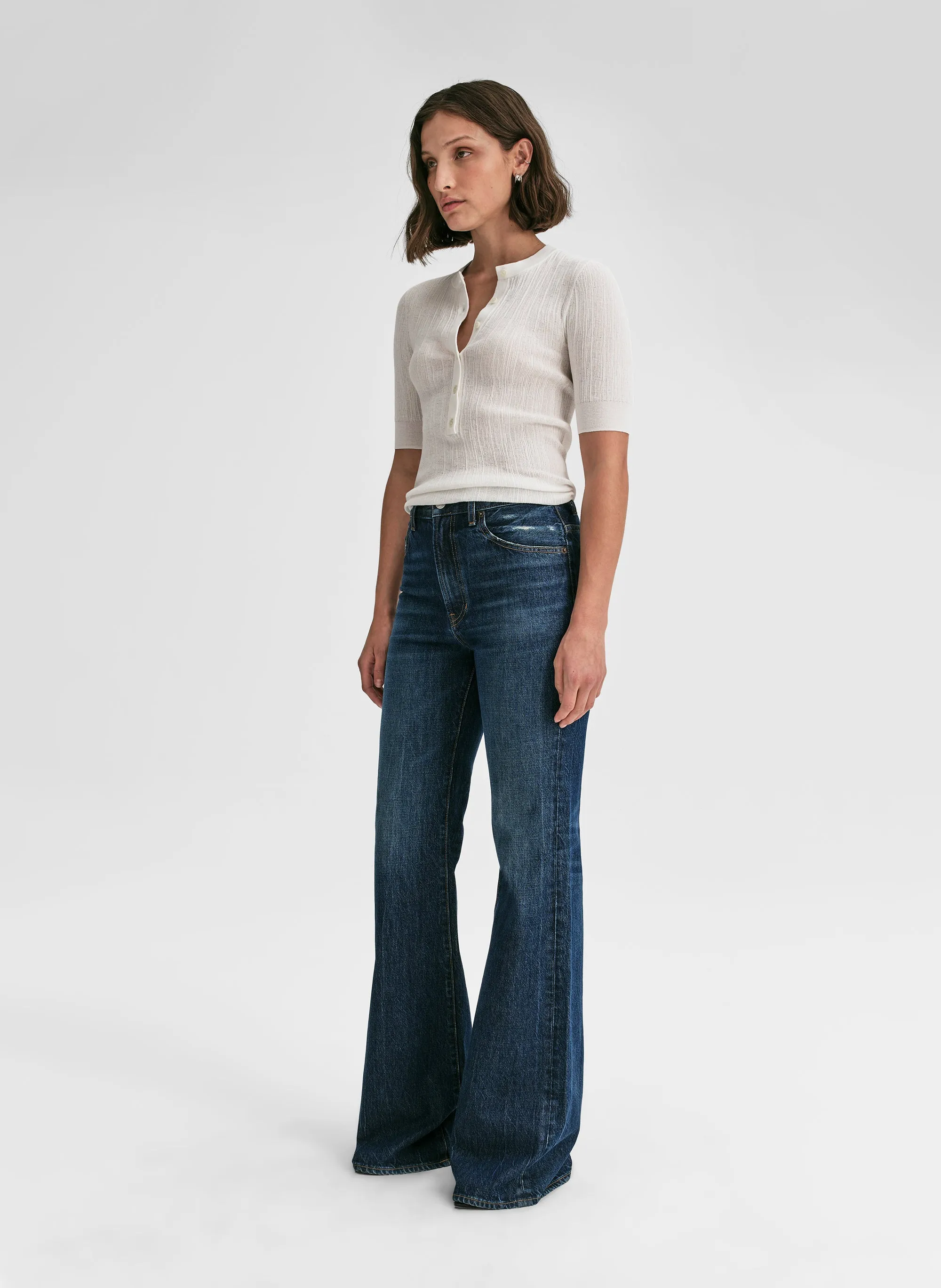 Fisher Fine Cotton Knit Top sold by A.L.C. product image thumbnail 4