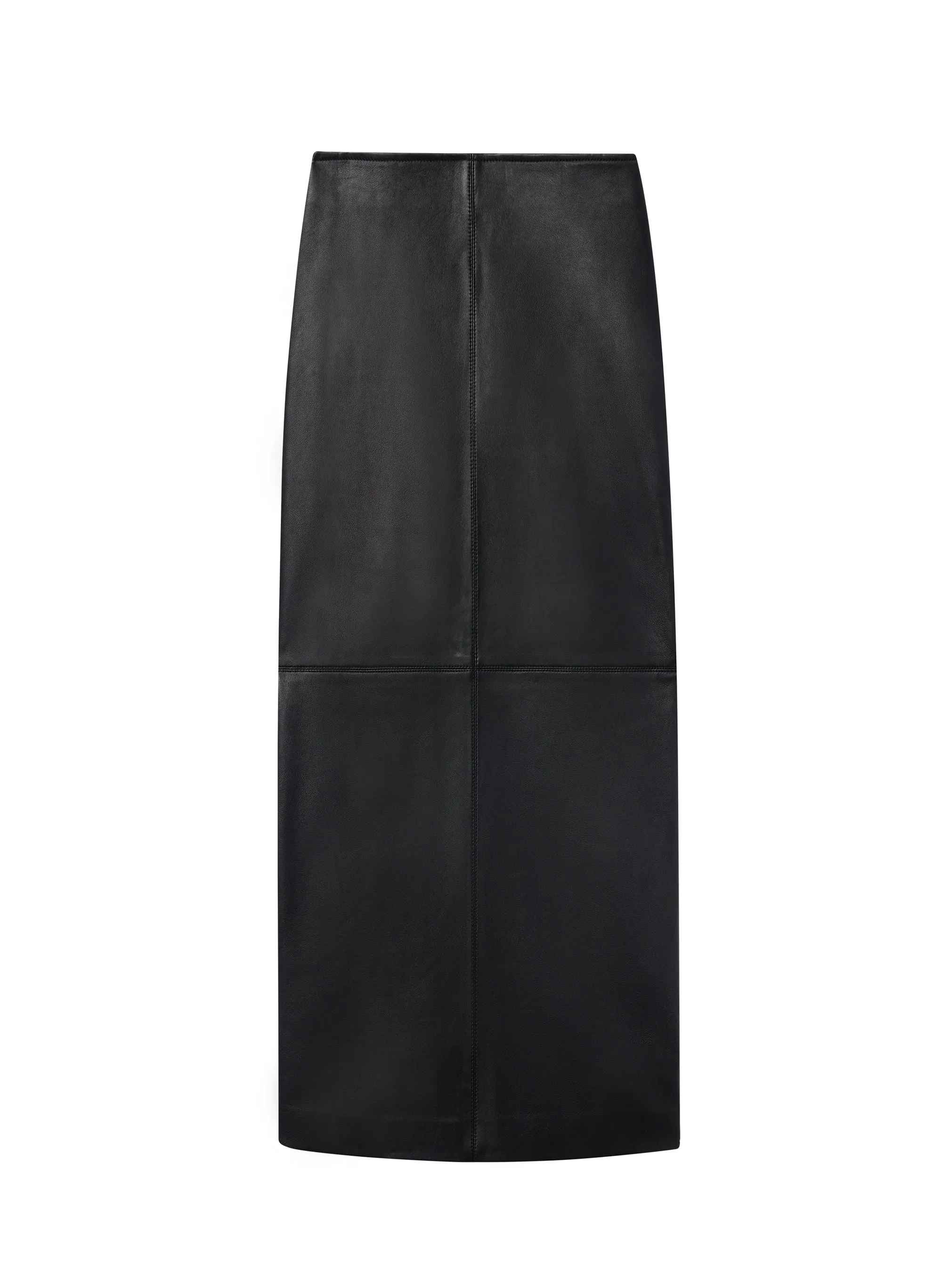 Marta Leather Midi Skirt sold by A.L.C. product image thumbnail 5