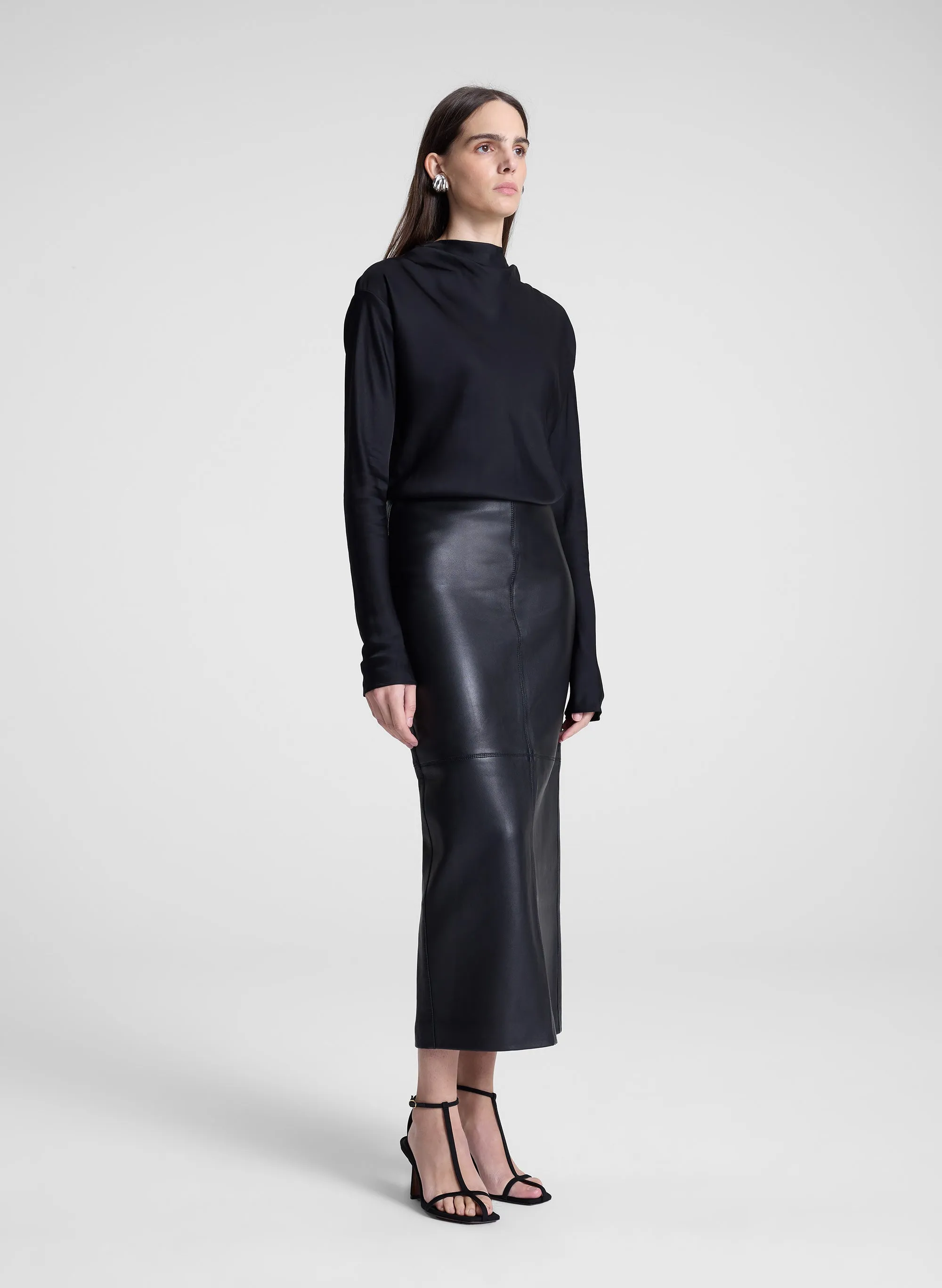 Georgia Satin Top sold by A.L.C. product image thumbnail 3
