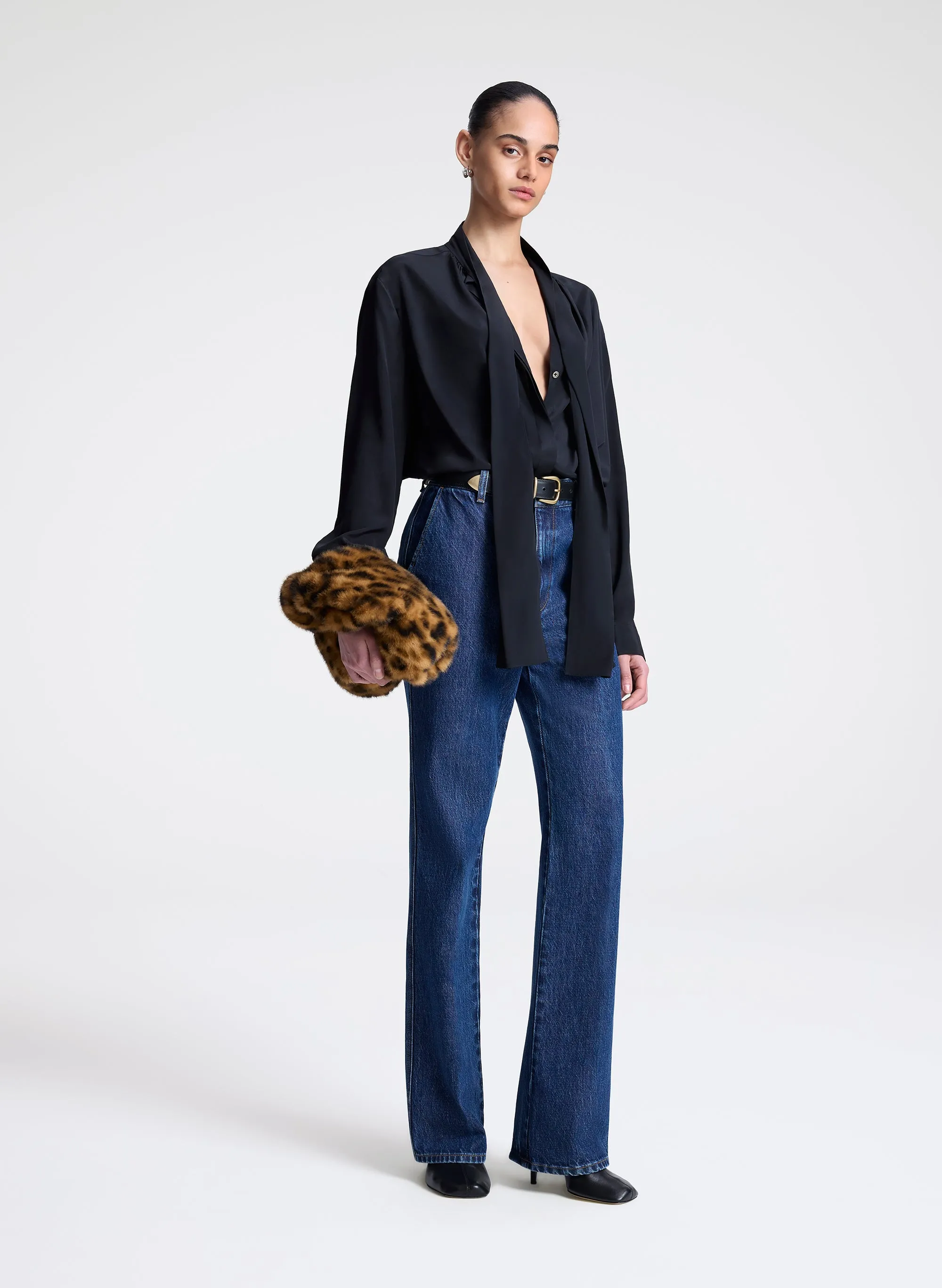 Simone Faux Fur Bag sold by A.L.C. product image thumbnail 2