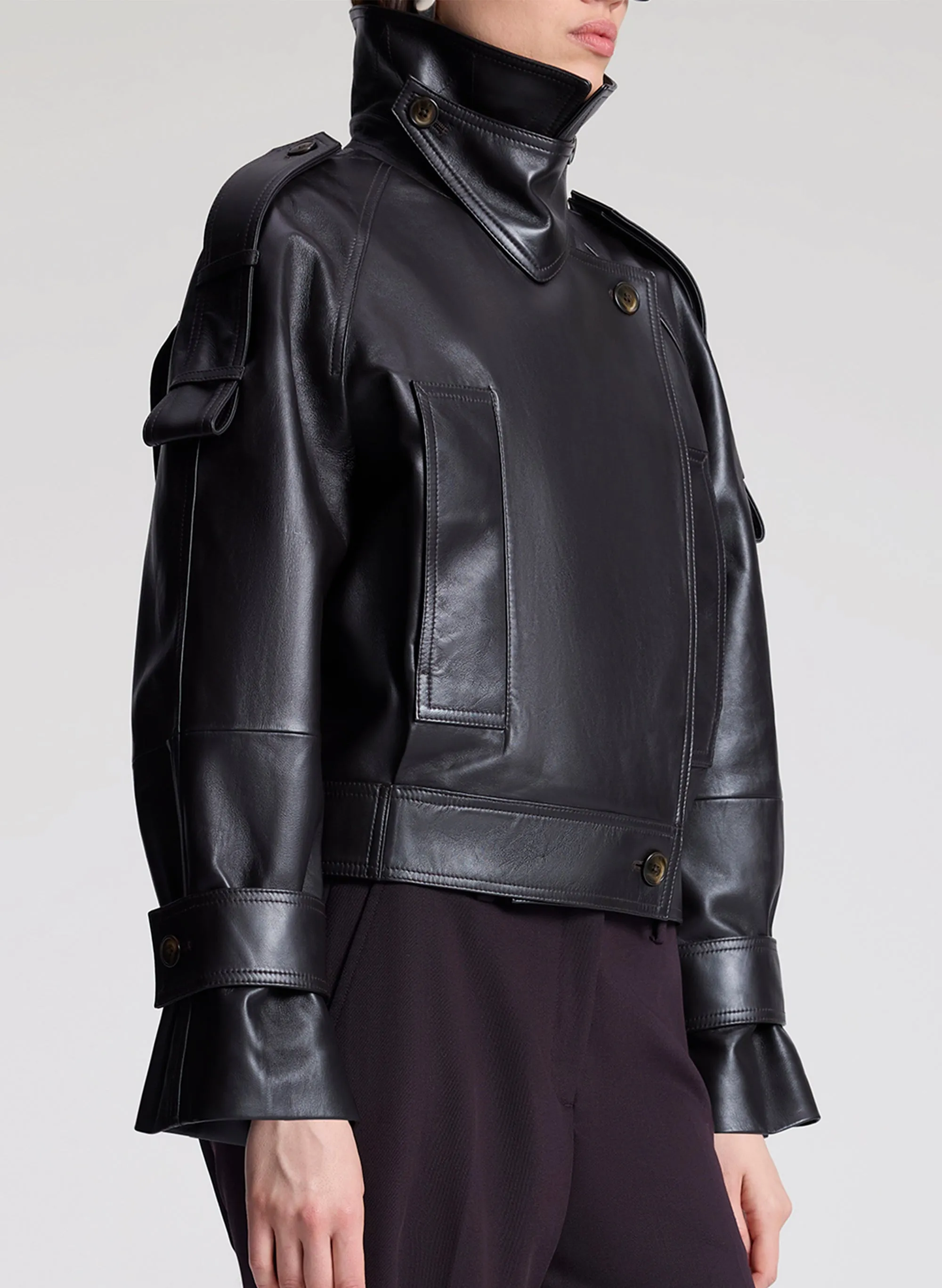 Miles Leather Jacket sold by A.L.C. product image thumbnail 2