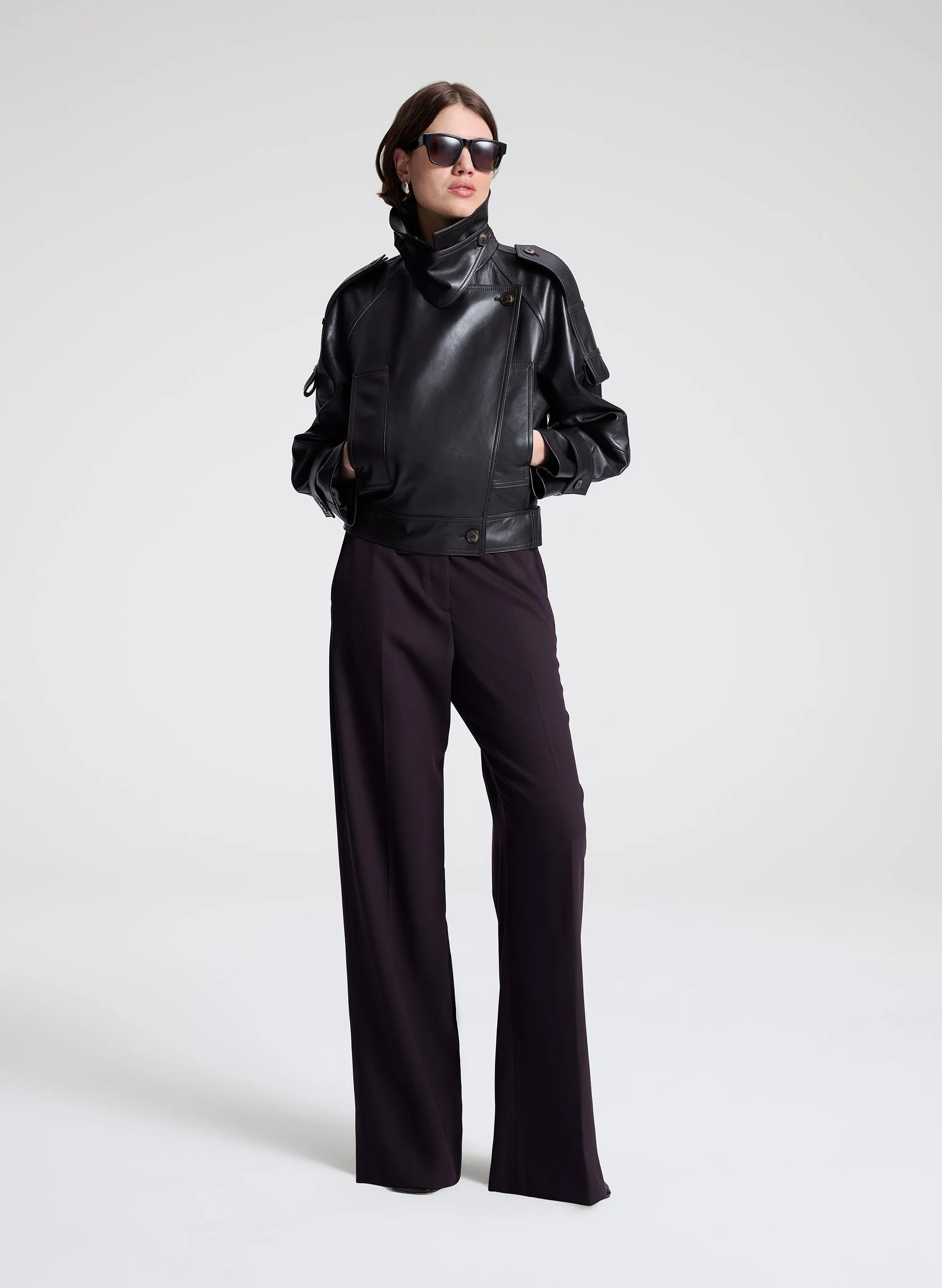 Miles Leather Jacket sold by A.L.C. product image thumbnail 3