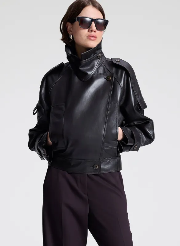 Miles Leather Jacket sold by A.L.C.