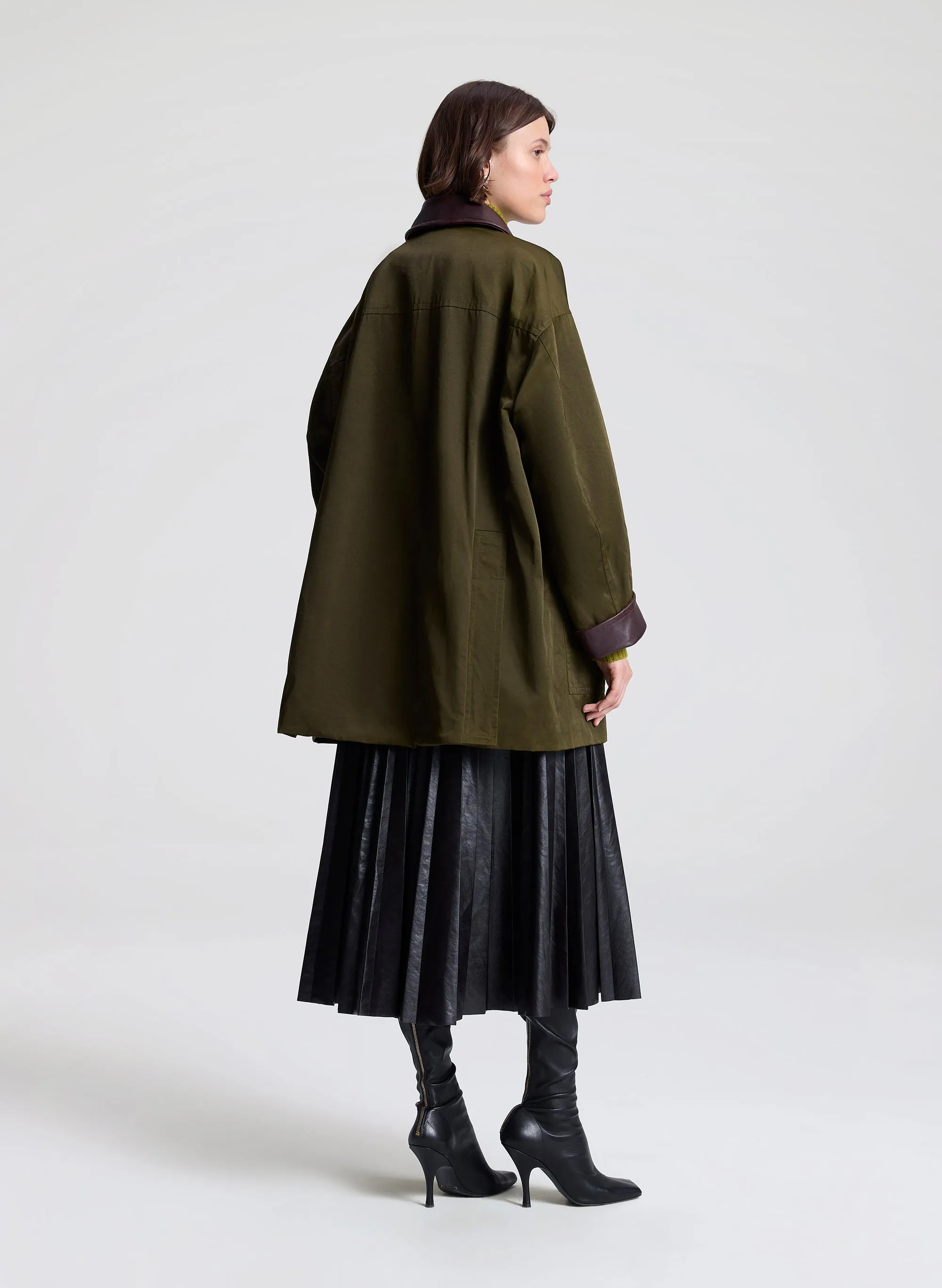 Theo Oil Cloth Jacket sold by A.L.C. product image thumbnail 5