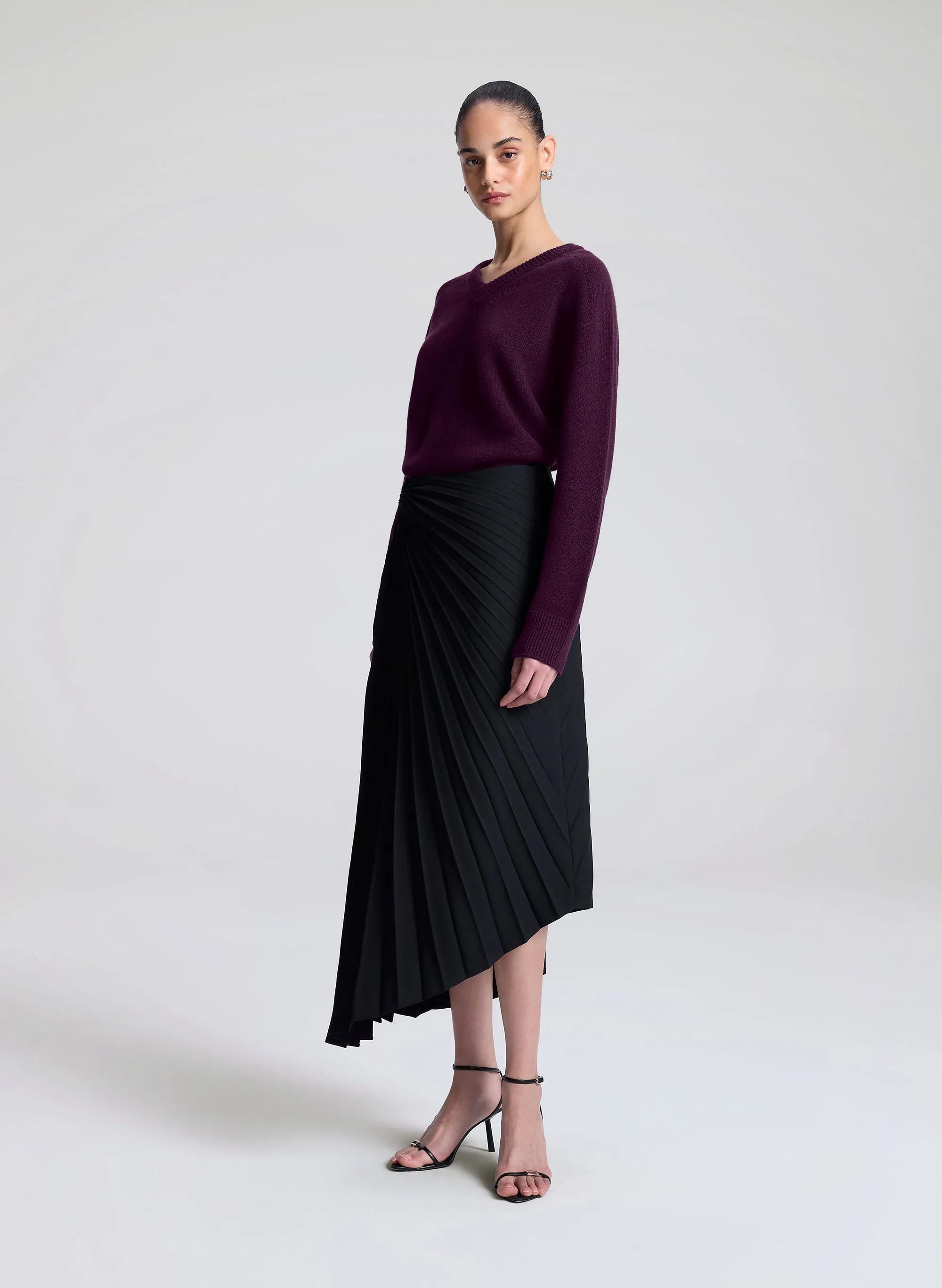 Tracy Tailored Midi Skirt sold by A.L.C. product image thumbnail 4